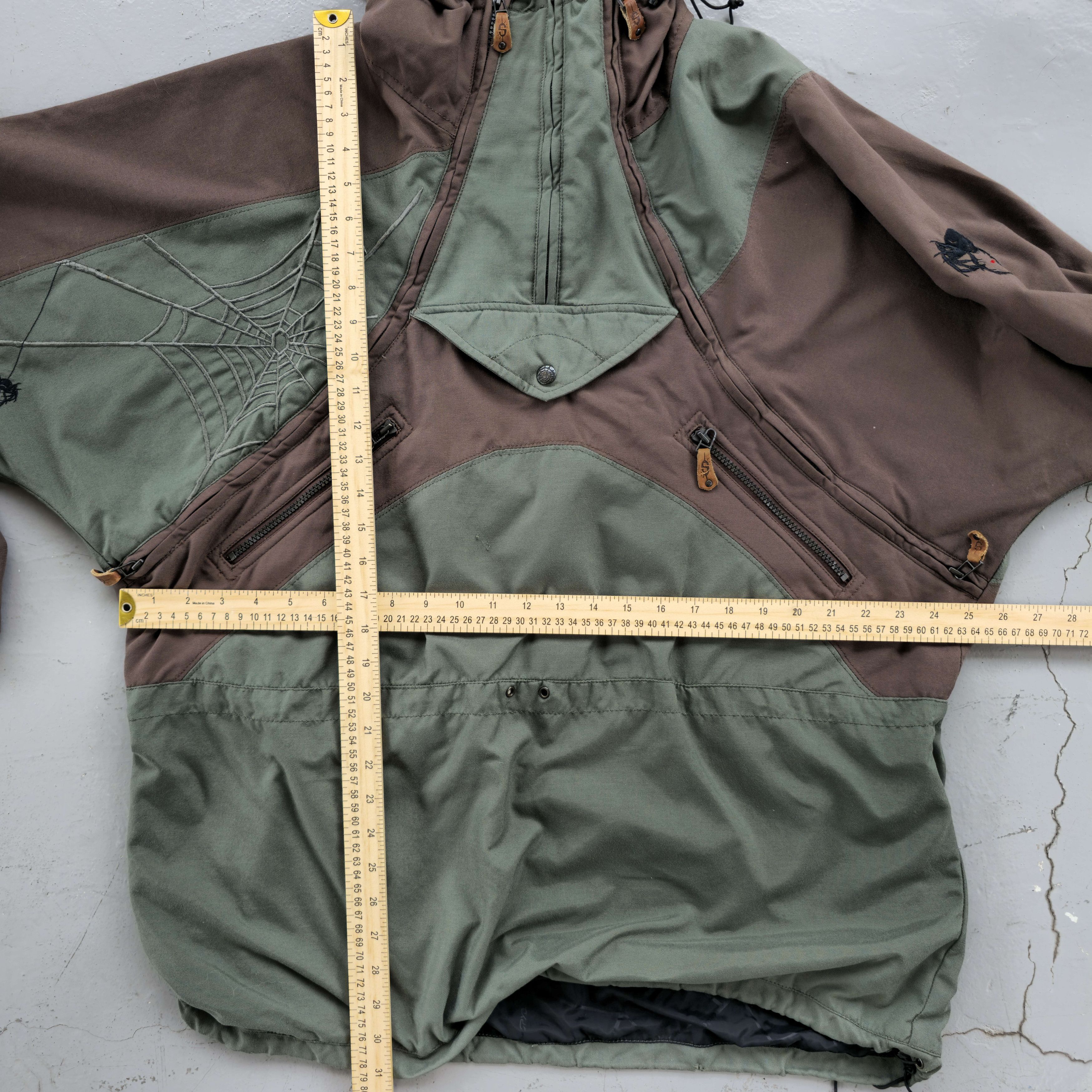 Vintage Stryke Spiderweb Anorak Y2K 00s