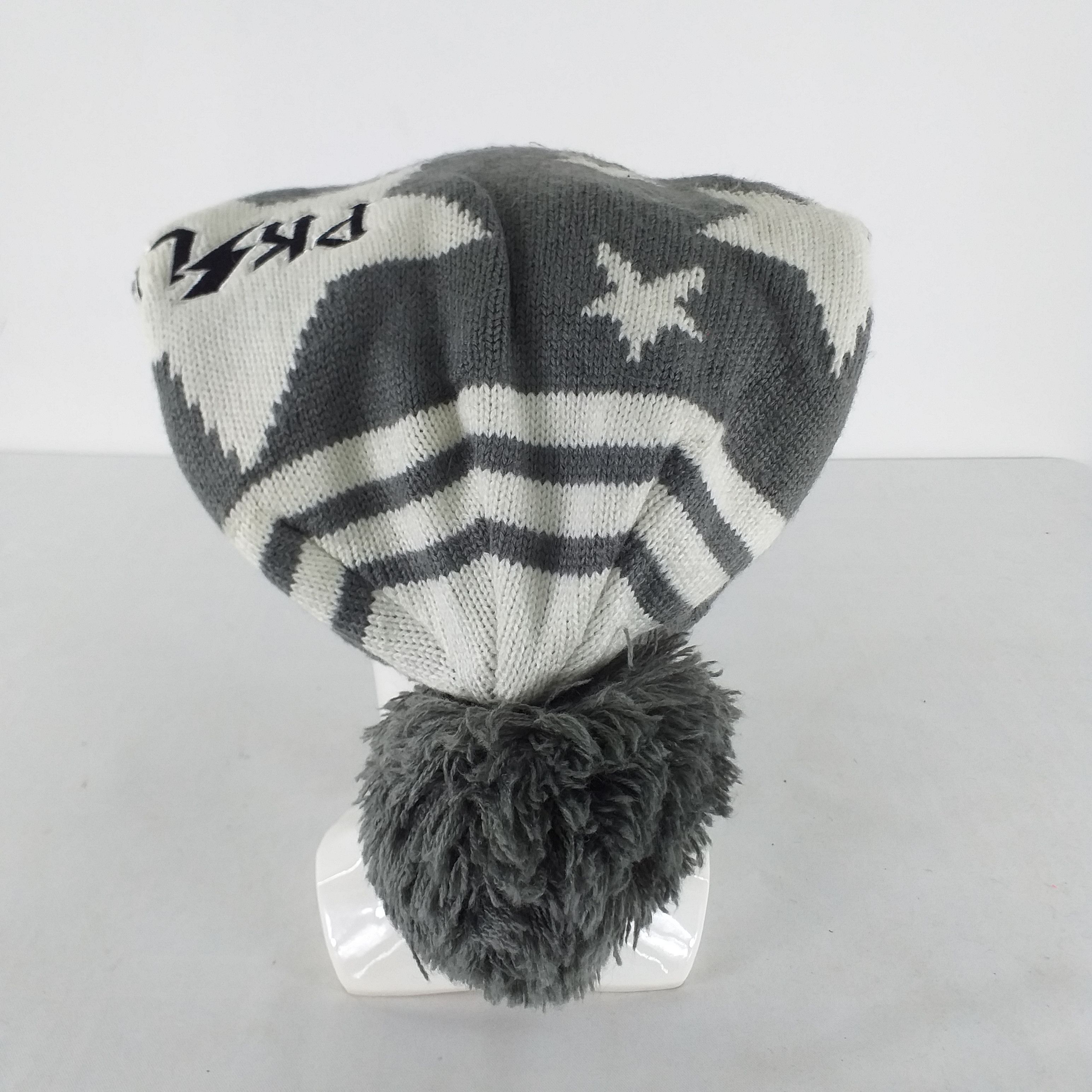 Japanese Brand Pink Latte Embroidery Snow Cap Beanie Hat -BN421 Size ONE SIZE - 3 Thumbnail