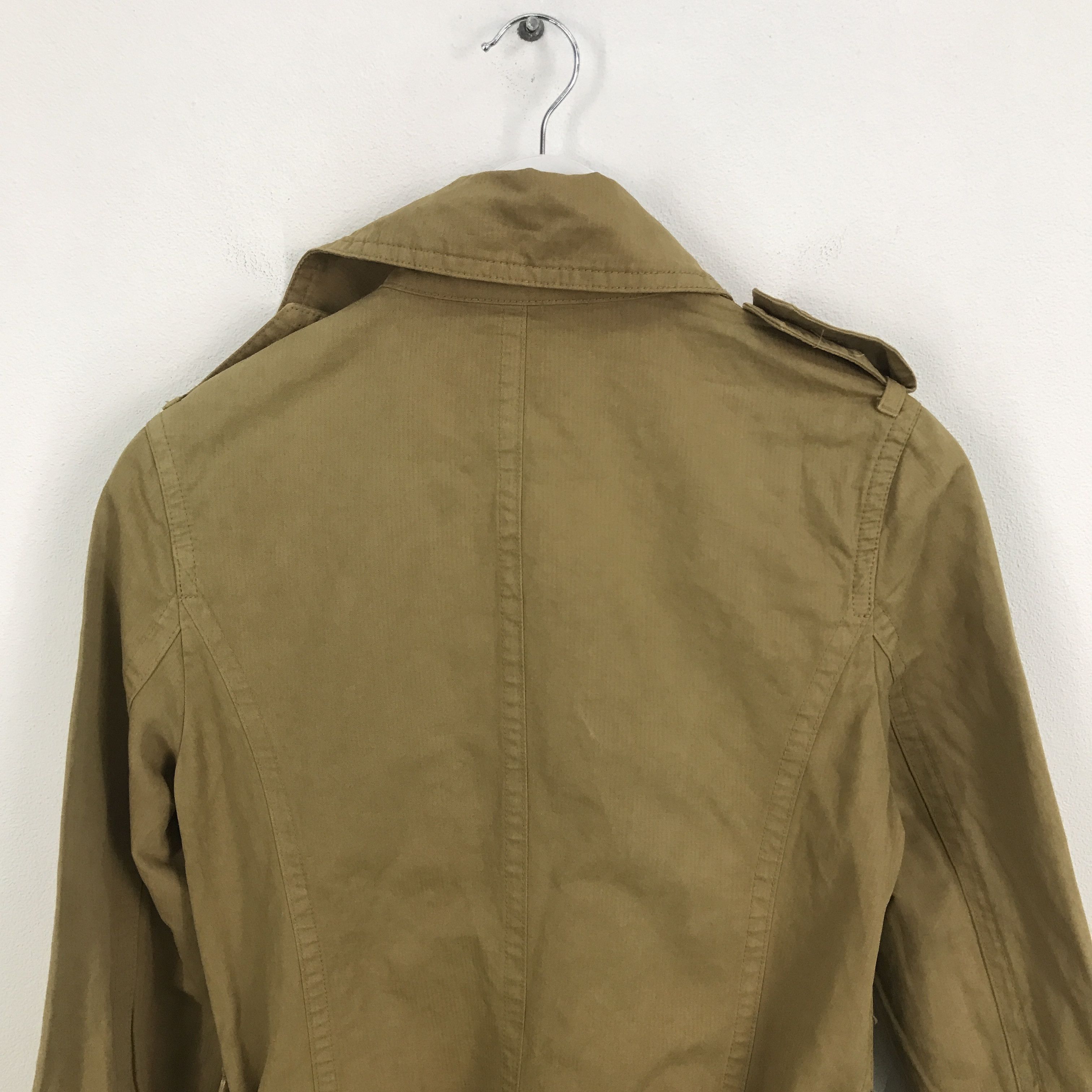 Issey Miyake × Japanese Brand Rare sunaokuwahara By Issey miyake Woman brown faded jacket Size US M / EU 48-50 / 2 - 4 Thumbnail