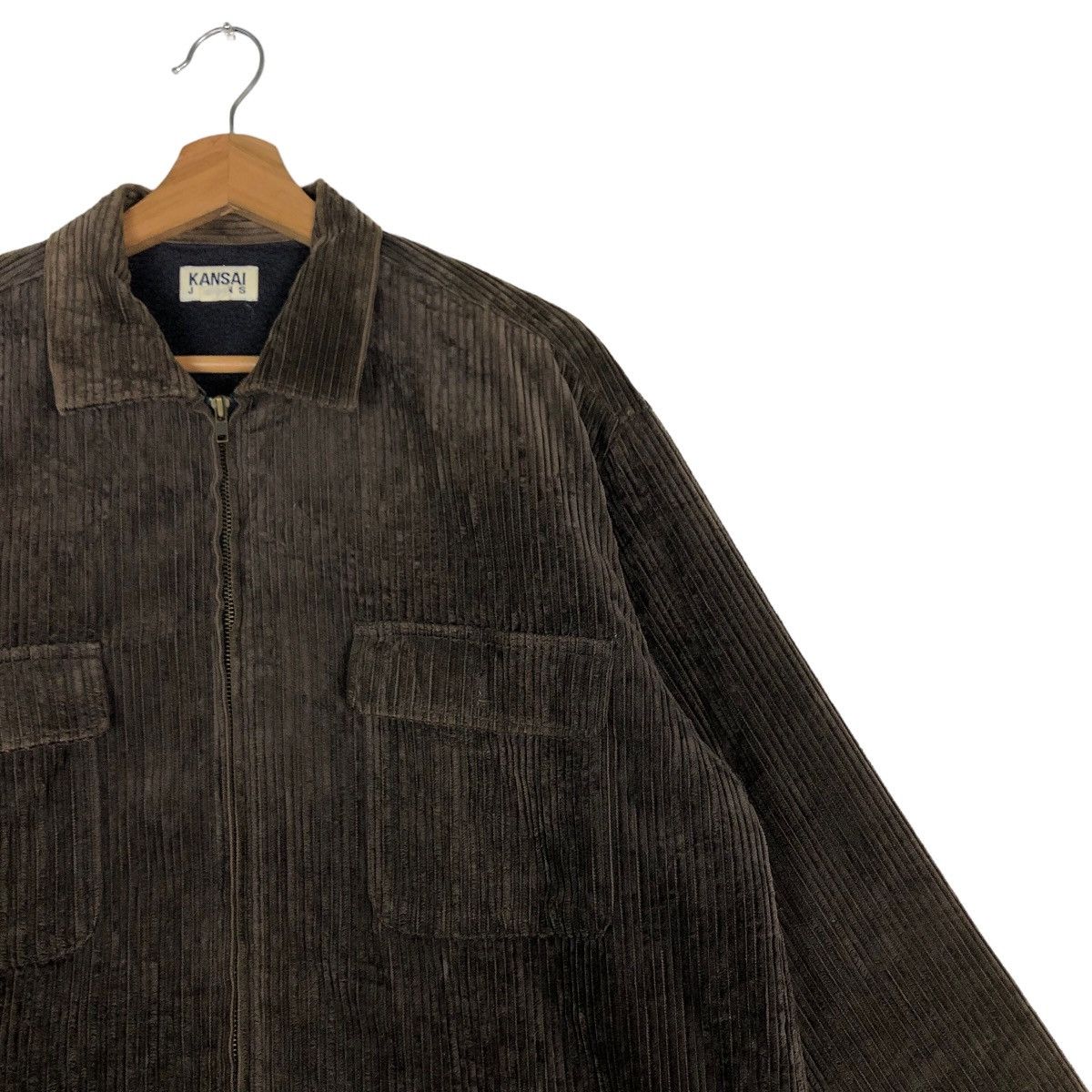 Japanese Brand 🔥90’s Vtg Corduroy Jacket Worker Kansai Yamamoto Japan Size US L / EU 52-54 / 3 - 6 Thumbnail