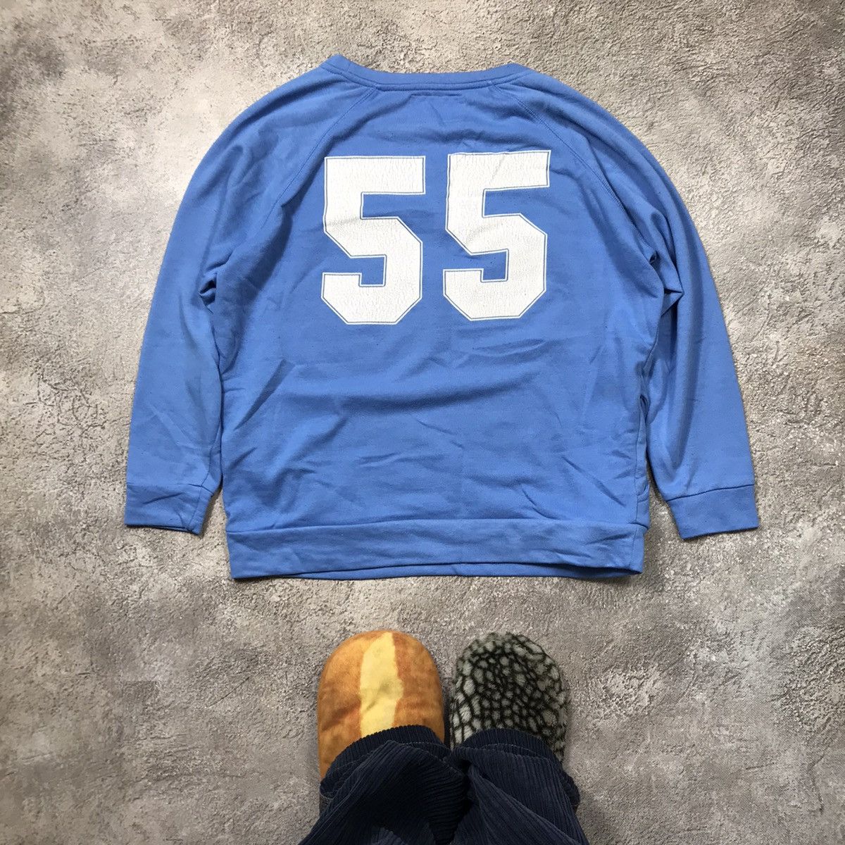 Vintage Vintage 90s Varsity Track Field Crewneck Sweatshirt Streetwe Size M / US 6-8 / IT 42-44 - 5 Thumbnail