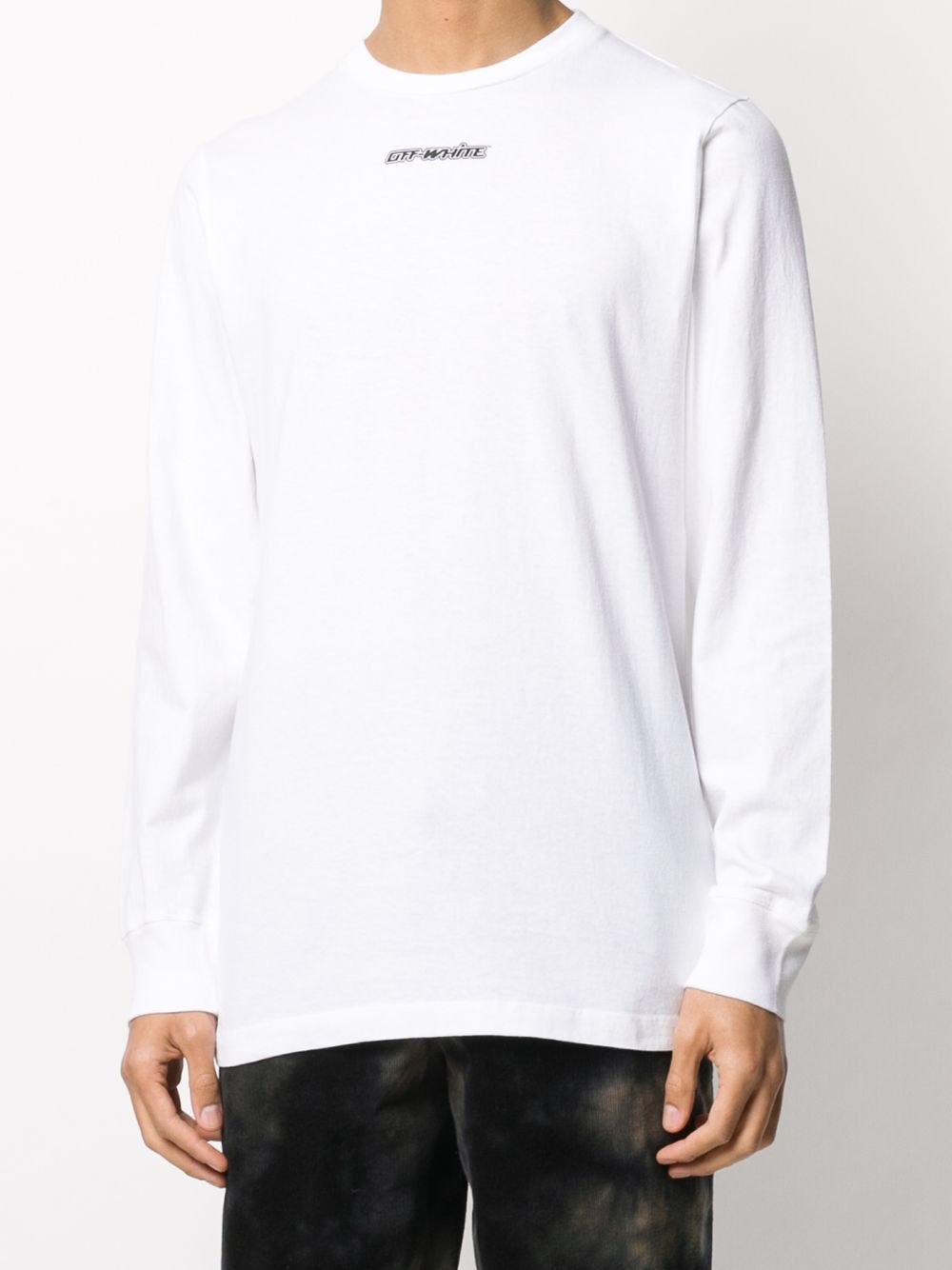 Off-White Pink Marker Arrows Long Sleeve T-Shirt Size S / US 4 / IT 40 - 3 Thumbnail
