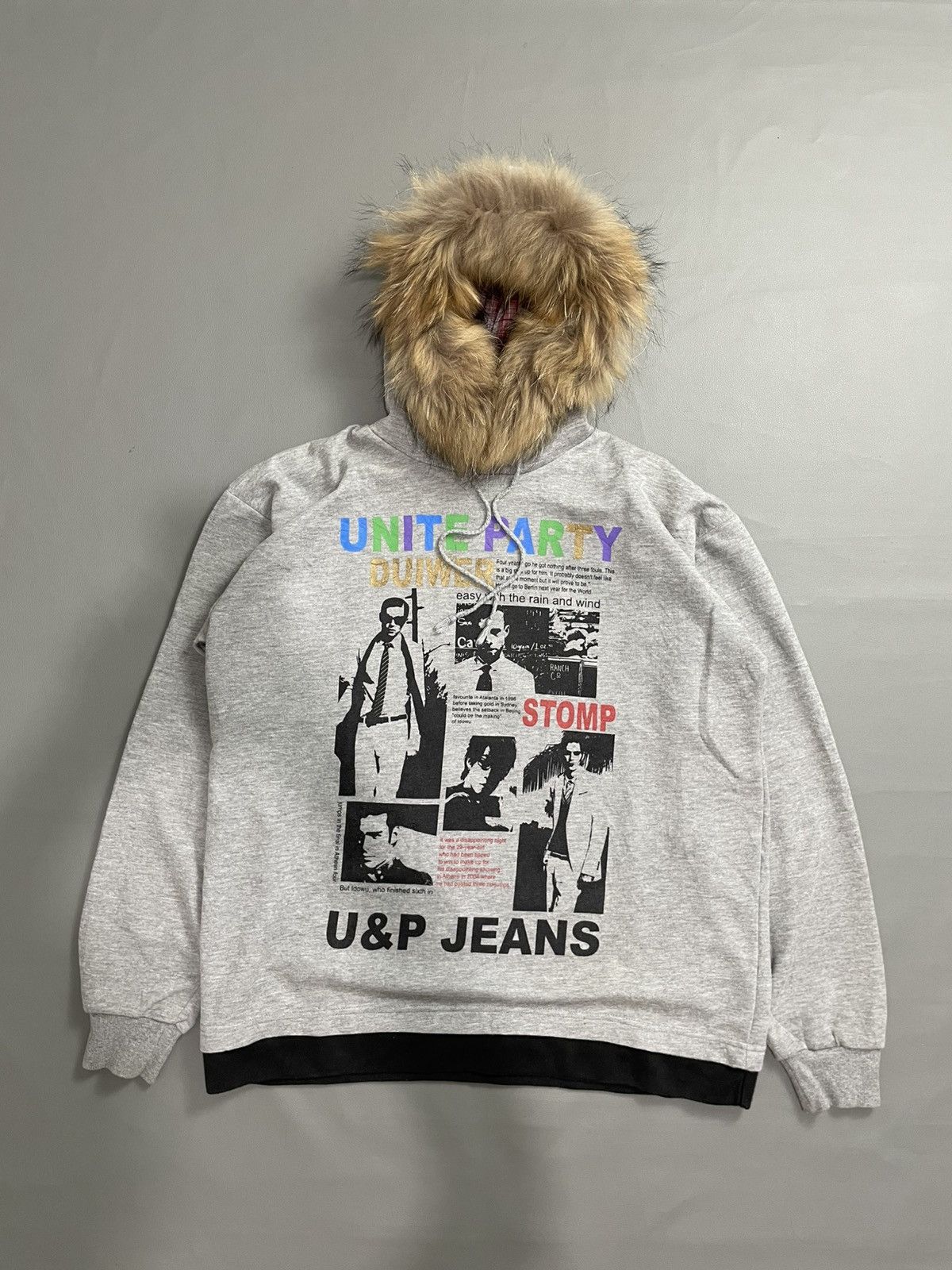 Hysteric Glamour Y2K U&P JEANS FUR HOODIE IFSIXWASNINE LGB STYLE Size US L / EU 52-54 / 3 - 1 Thumbnail