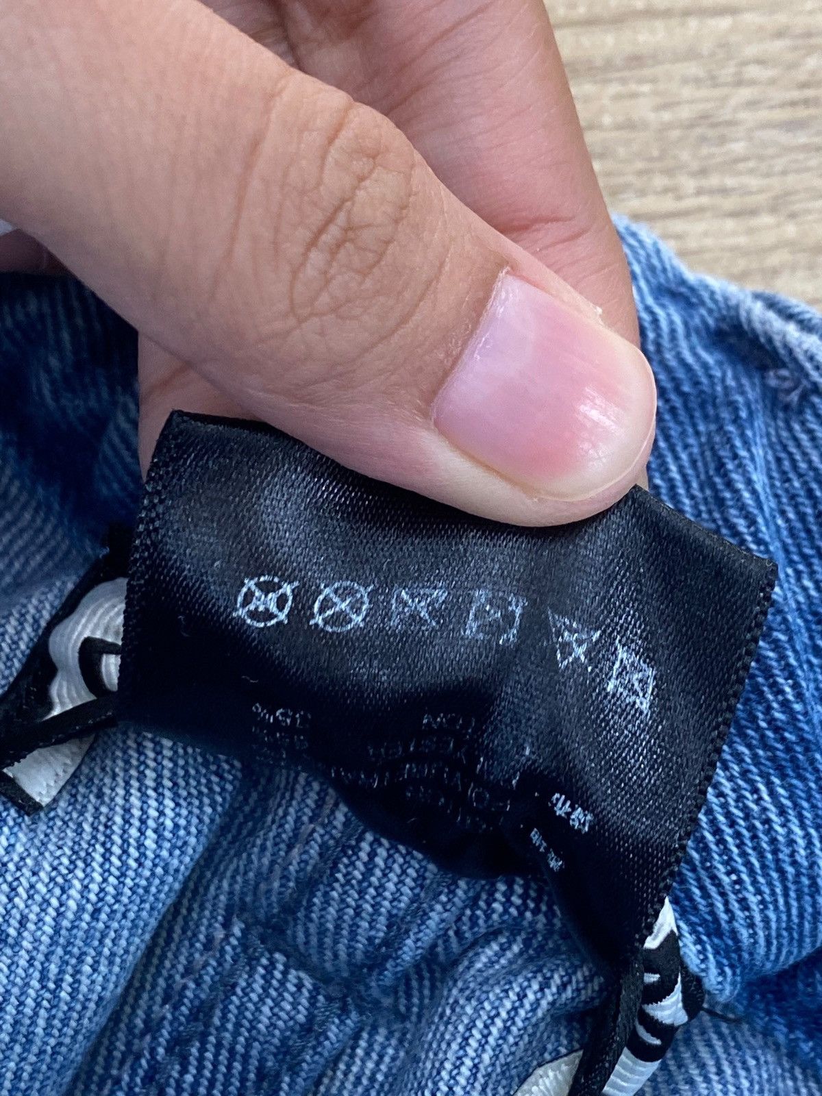 If Six Was Nine Japanese Brand Dualism Distressed Patchwork Faded Jeans Size US 30 / EU 46 - 15 Thumbnail
