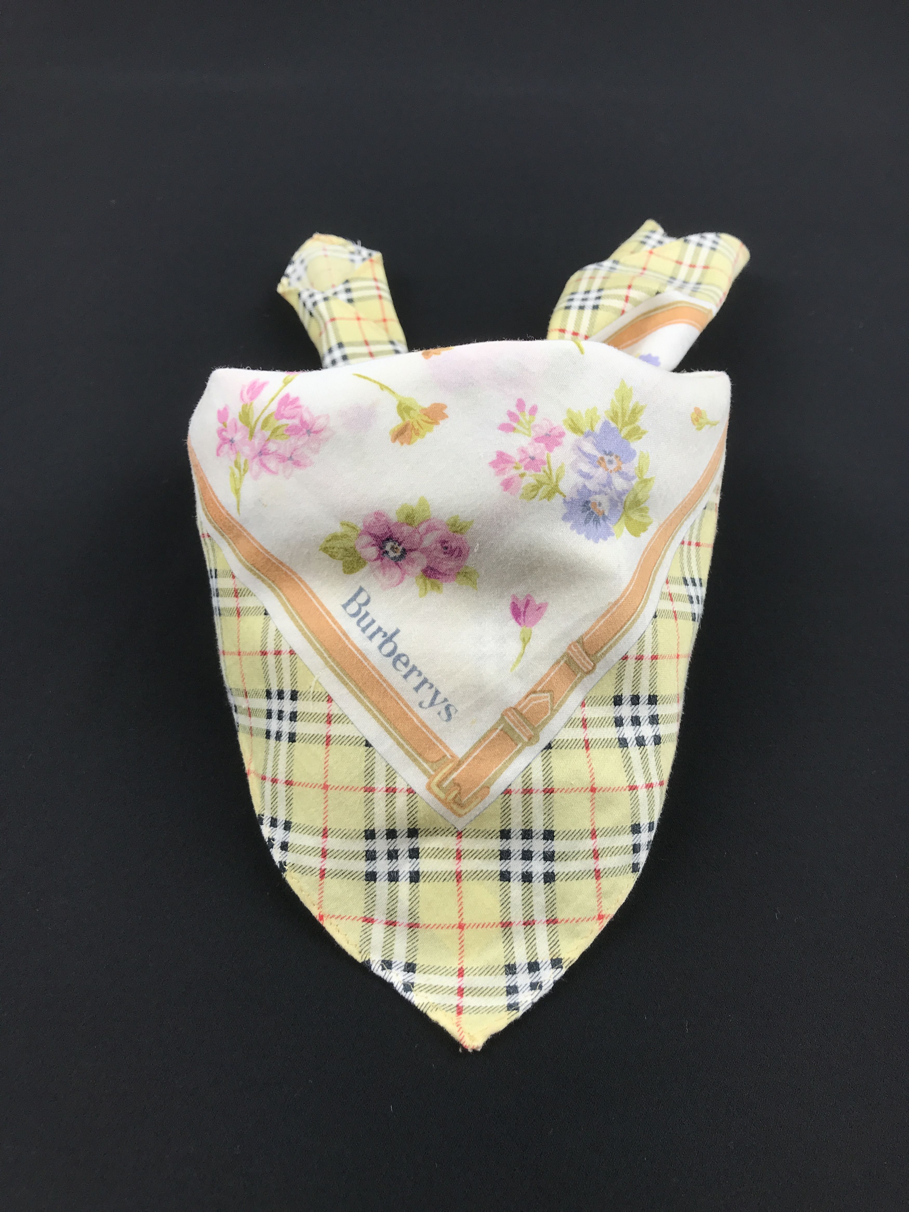 Burberry × Vintage Vintage Burberry Bandana Neckerchief Handkerchief Size ONE SIZE - 3 Thumbnail