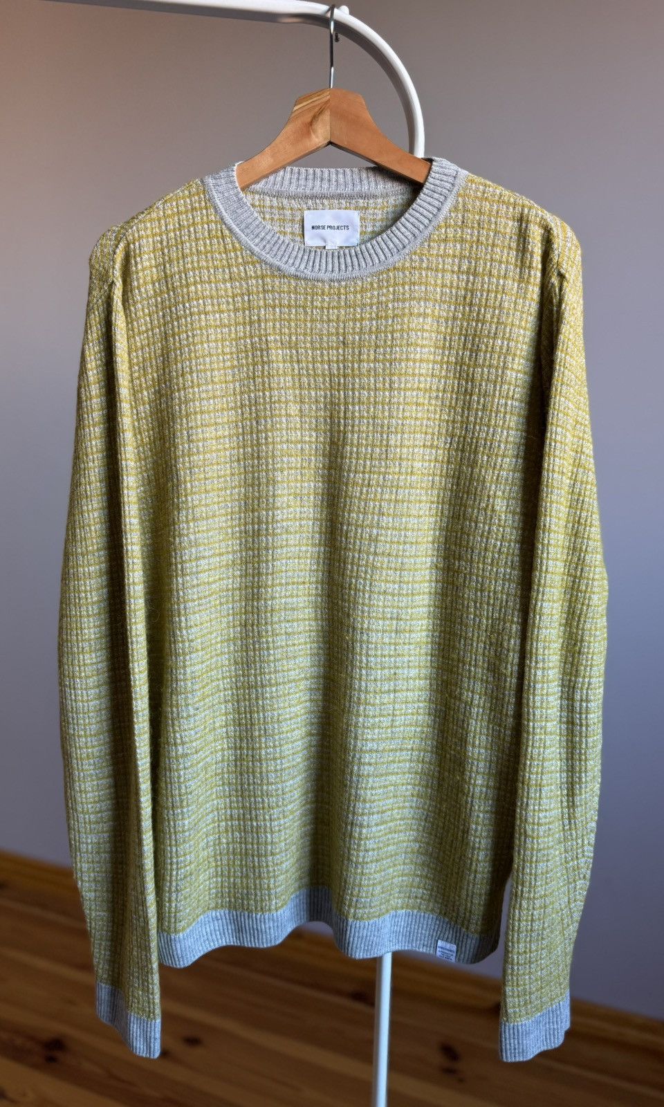 Norse Projects Norse Projects Arild Linen Structur Baby Alpaca Wool Sweater Size US L / EU 52-54 / 3 - 2 Thumbnail