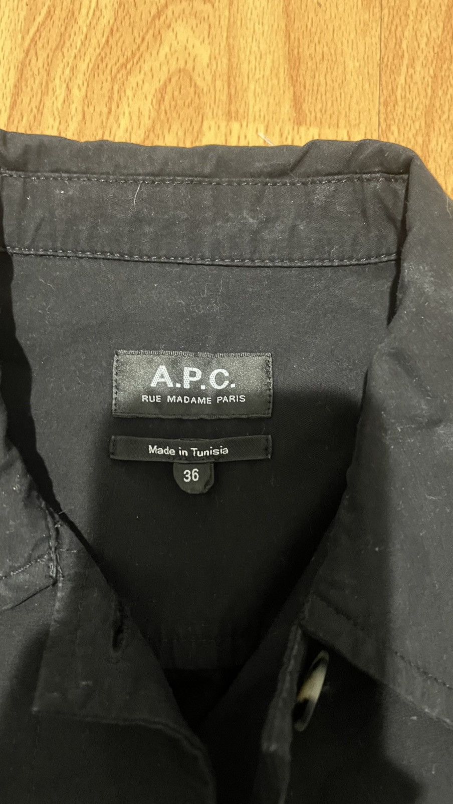 A.P.C. A.P.C. Sahara jacket black utility waist and pockets Size XS / US 0-2 / IT 36-38 - 4 Thumbnail