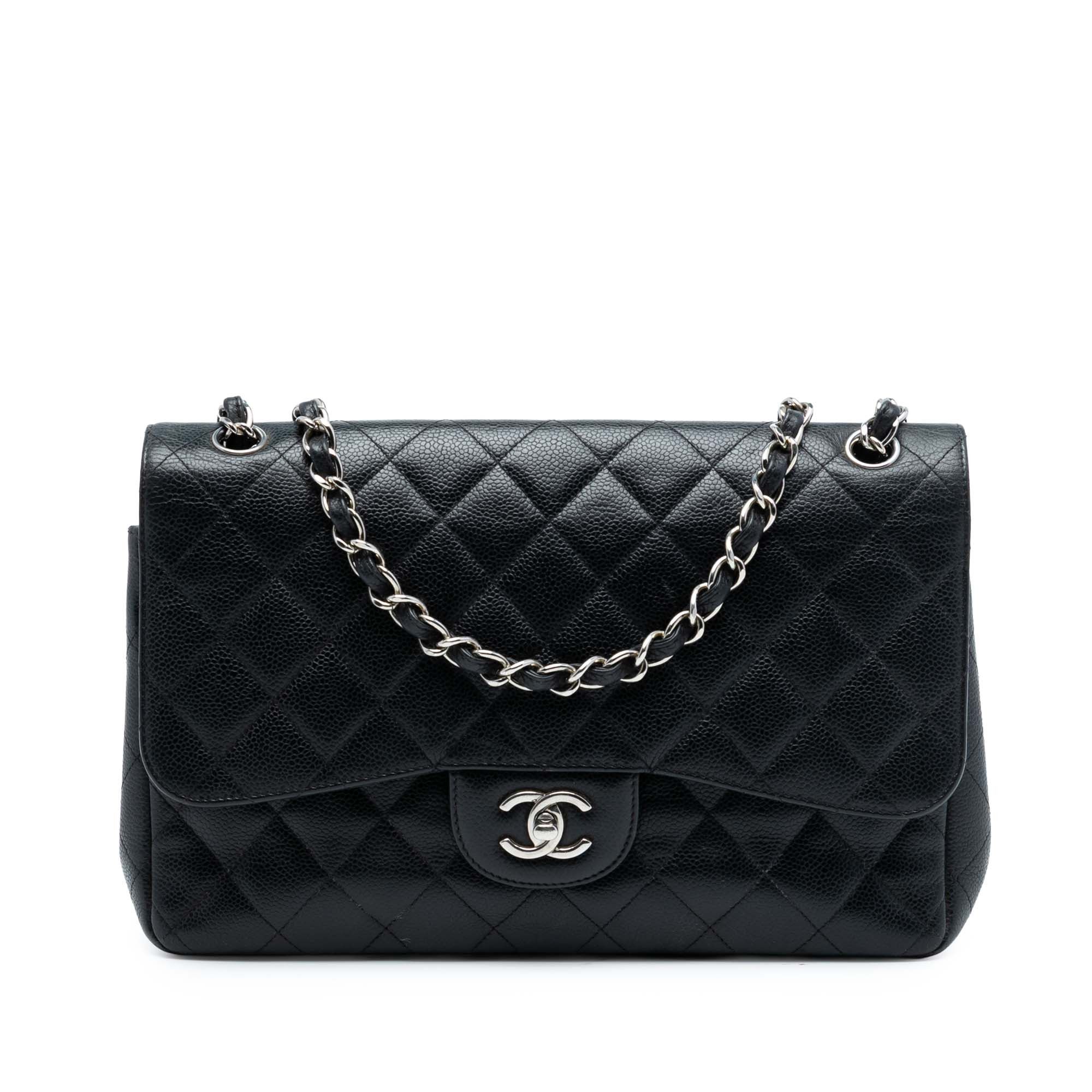 Chanel Chanel Jumbo Classic Caviar Double Flap Size ONE SIZE - 1 Thumbnail