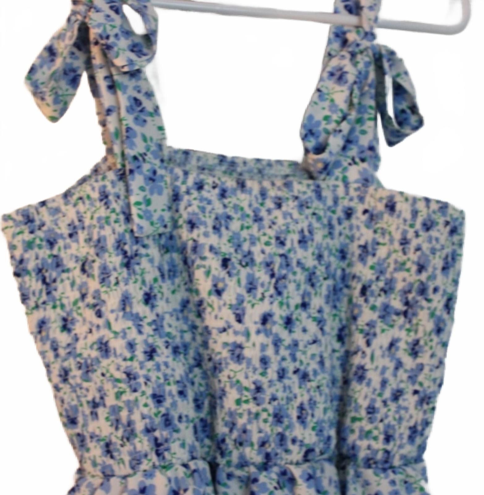 Shein NWOT SHEIN Women's Floral Print Sleeveless Top Tie Straps S Size S / US 4 / IT 40 - 7 Thumbnail