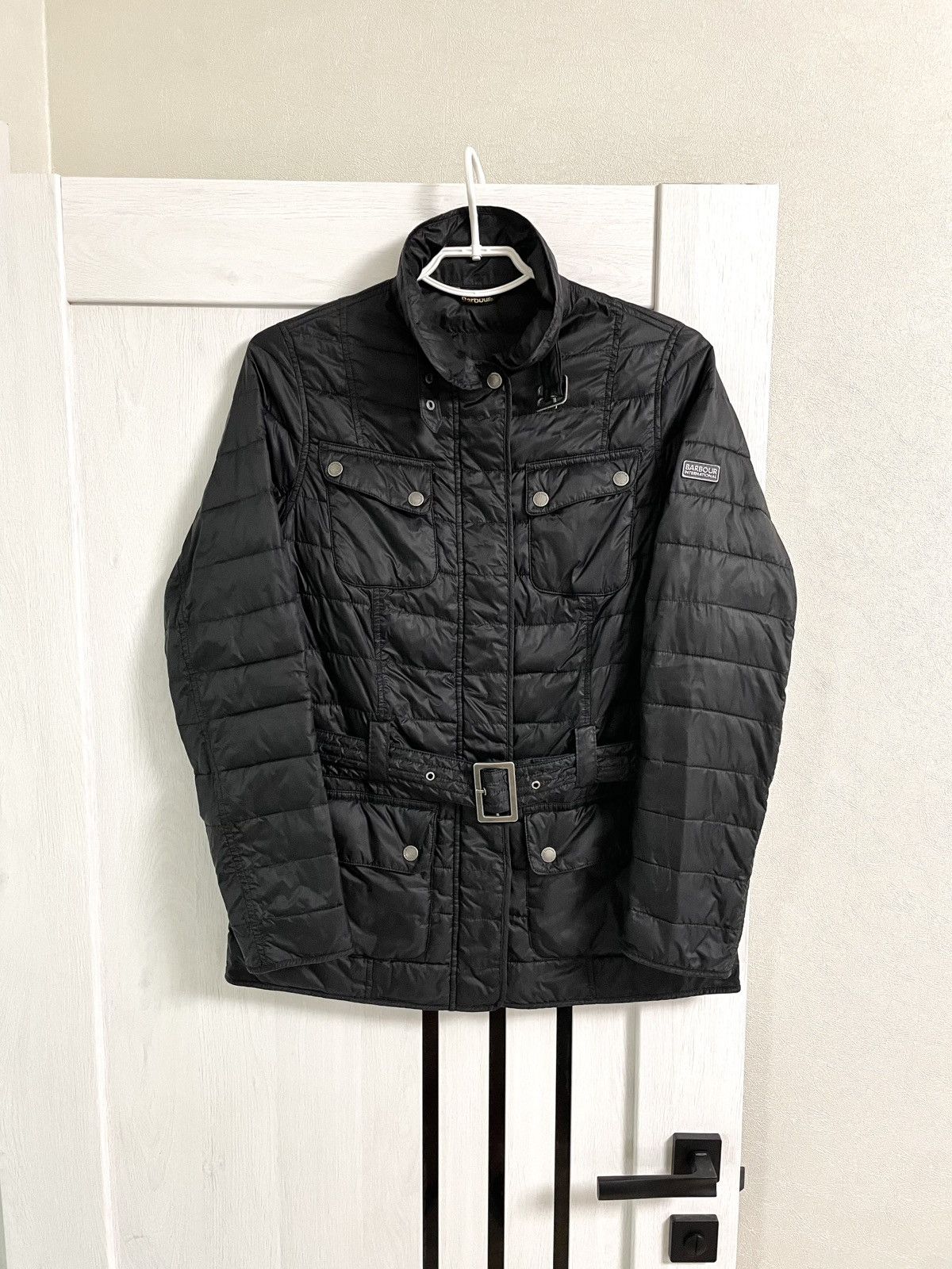 Barbour Barbour International Quilted Belted Broton Jacket US 8 Size M / US 6-8 / IT 42-44 - 1 Thumbnail