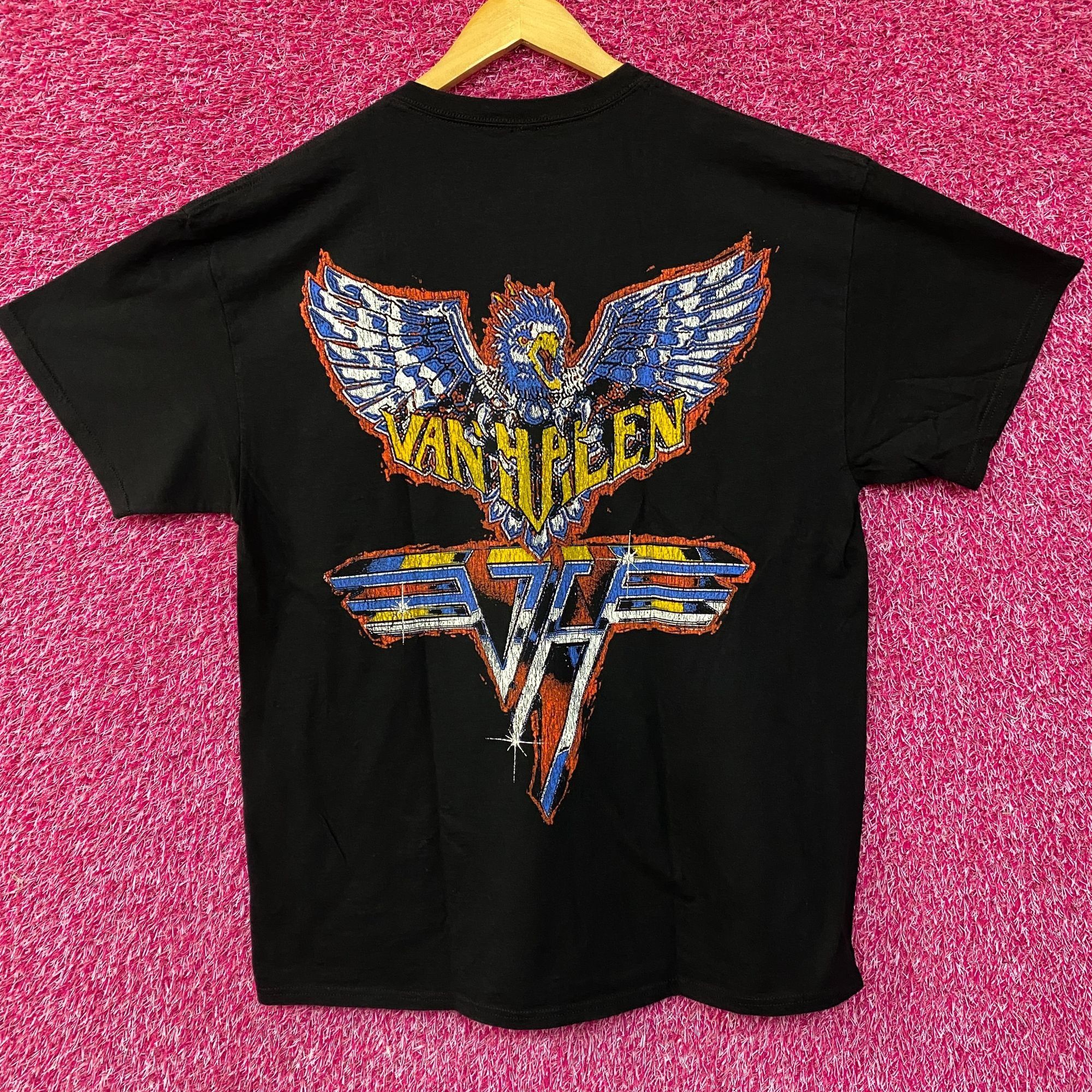 NASCAR Van Halen Nascar Racing Car Graphic Design T-Shirt Large Size US L / EU 52-54 / 3 - 4 Thumbnail