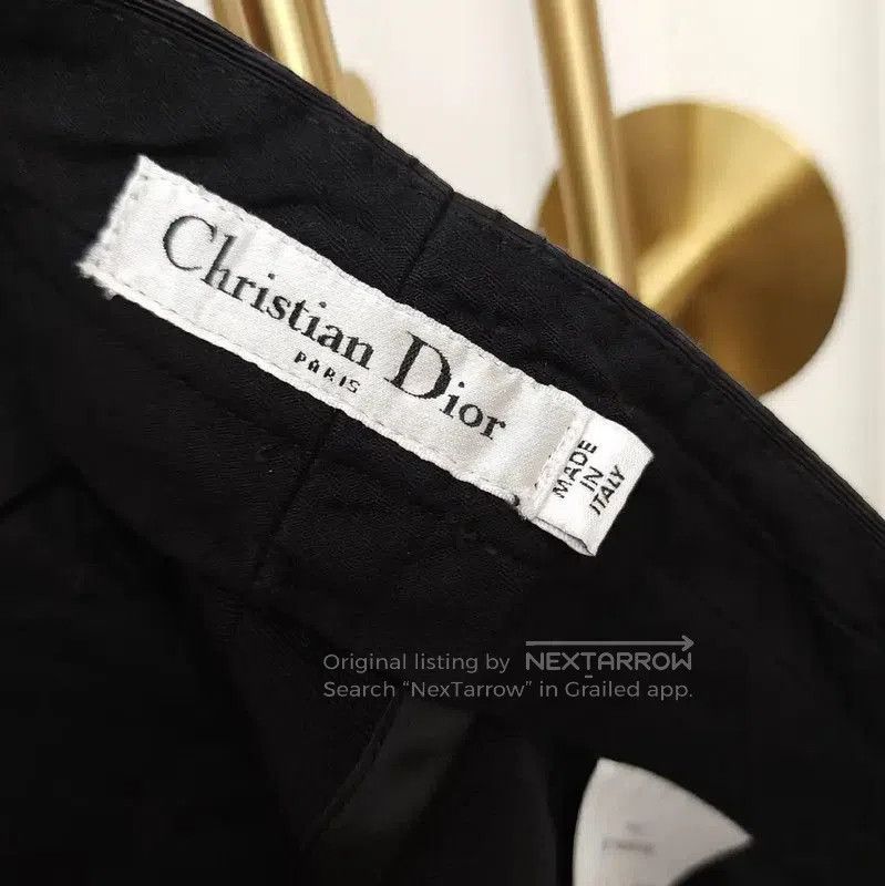 Dior Dior Summer Black Cotton Women's Shorts . Size 23" - 3 Thumbnail