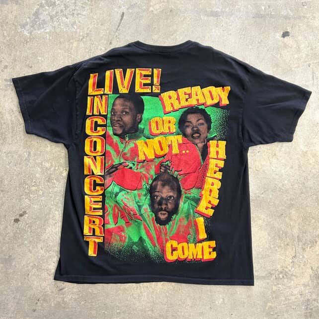 Vintage Vintage Fugees The Score BackStock Co AOP Rap Tee Size US XL / EU 56 / 4 - 2 Thumbnail