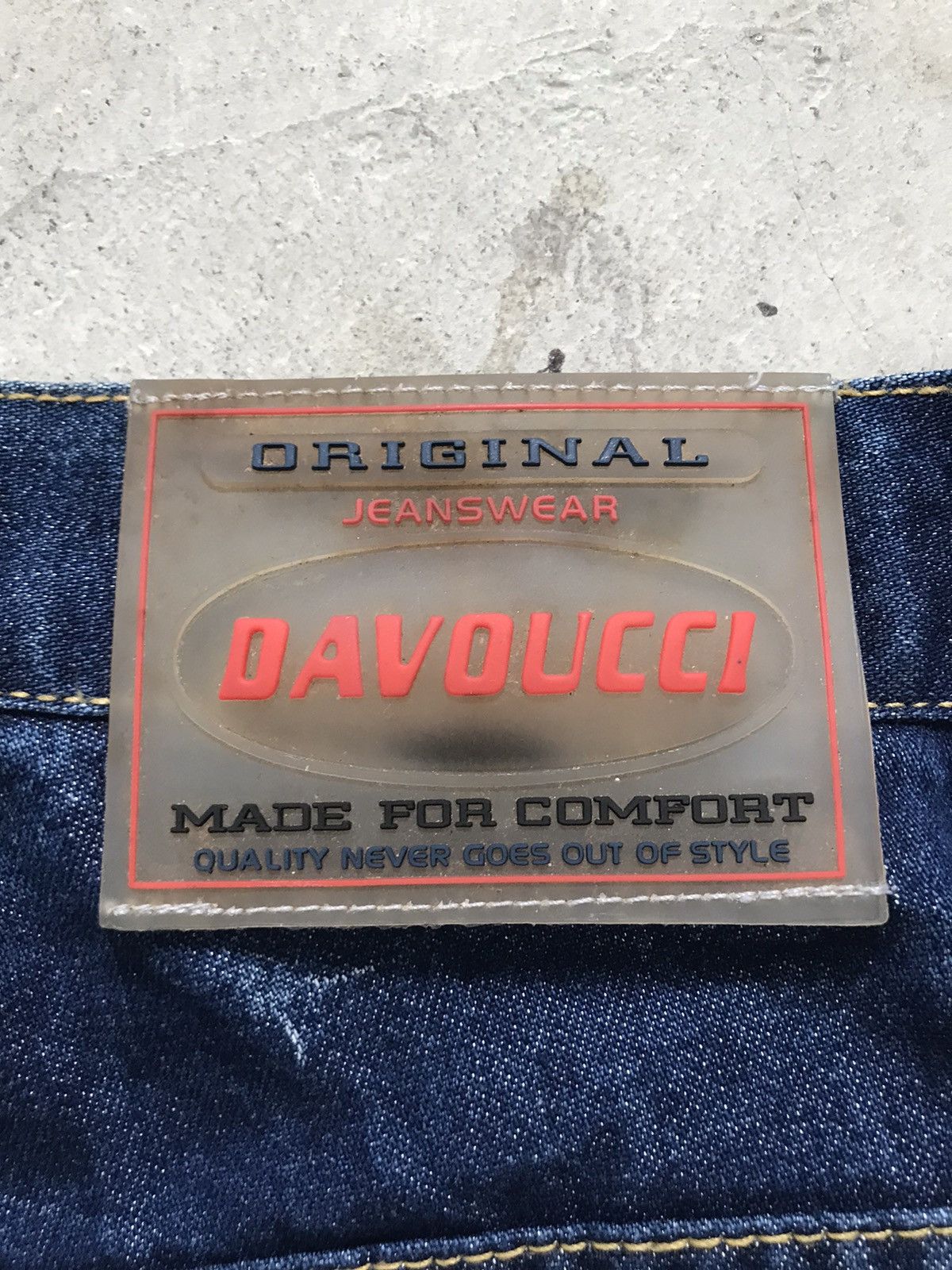 JNCO Davoucci Hiphop Baggy Relaxed Loose Blue Shine Denim Jeans Size US 32 / EU 48 - 19 Thumbnail