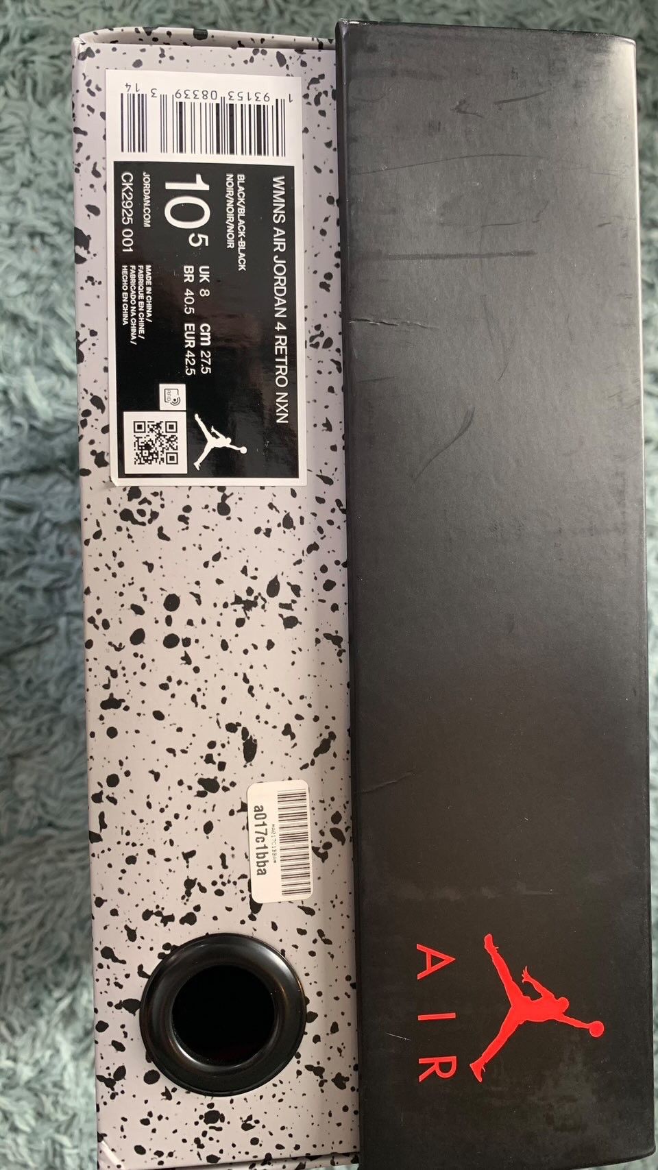 Nike Olivia Kim x Wmns Air Jordan 4 Retro ‘No Cover’ Size US 9 / EU 42 - 7 Thumbnail