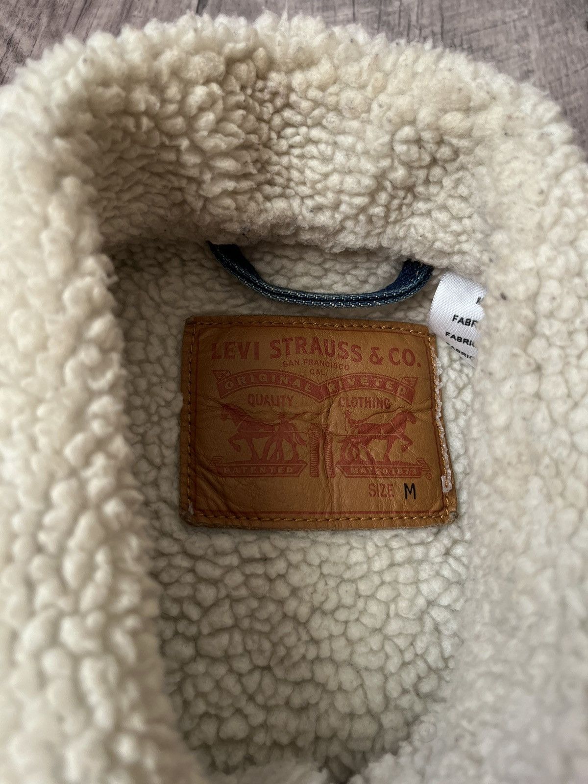 Levi's Vintage Levi’s Sherpa lined Trucker jacket Denim Size US M / EU 48-50 / 2 - 12 Thumbnail