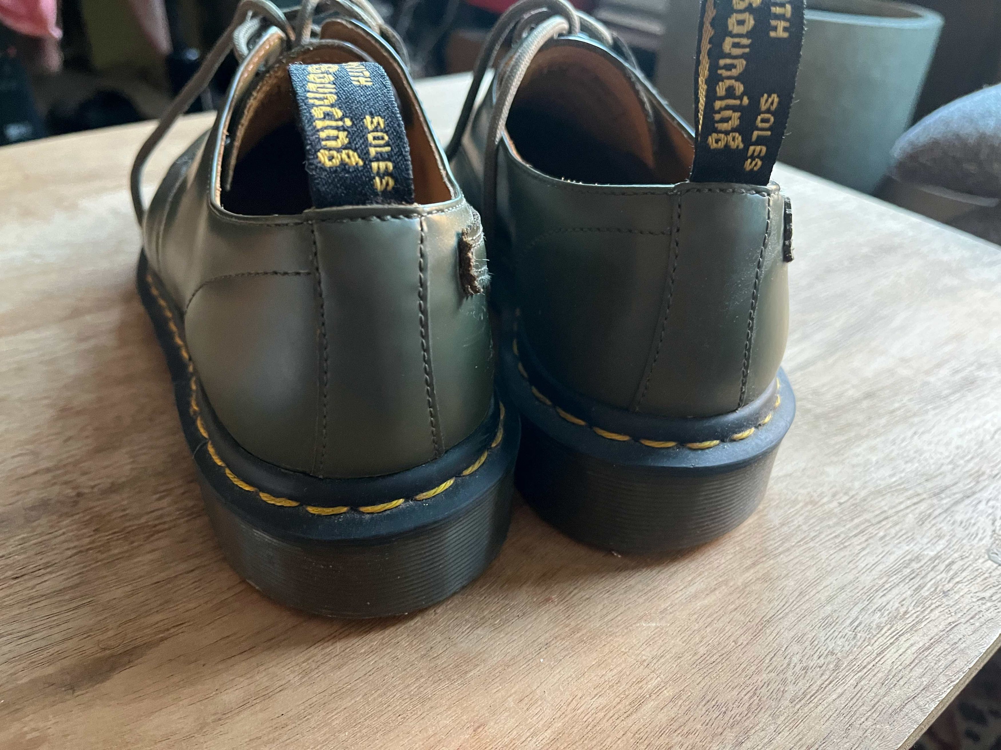 Dr. Martens × Engineered Garments Limited Edition Archive EG Smooth Ghille Shoe Khaki Size US 5.5 / EU 38 - 8 Thumbnail