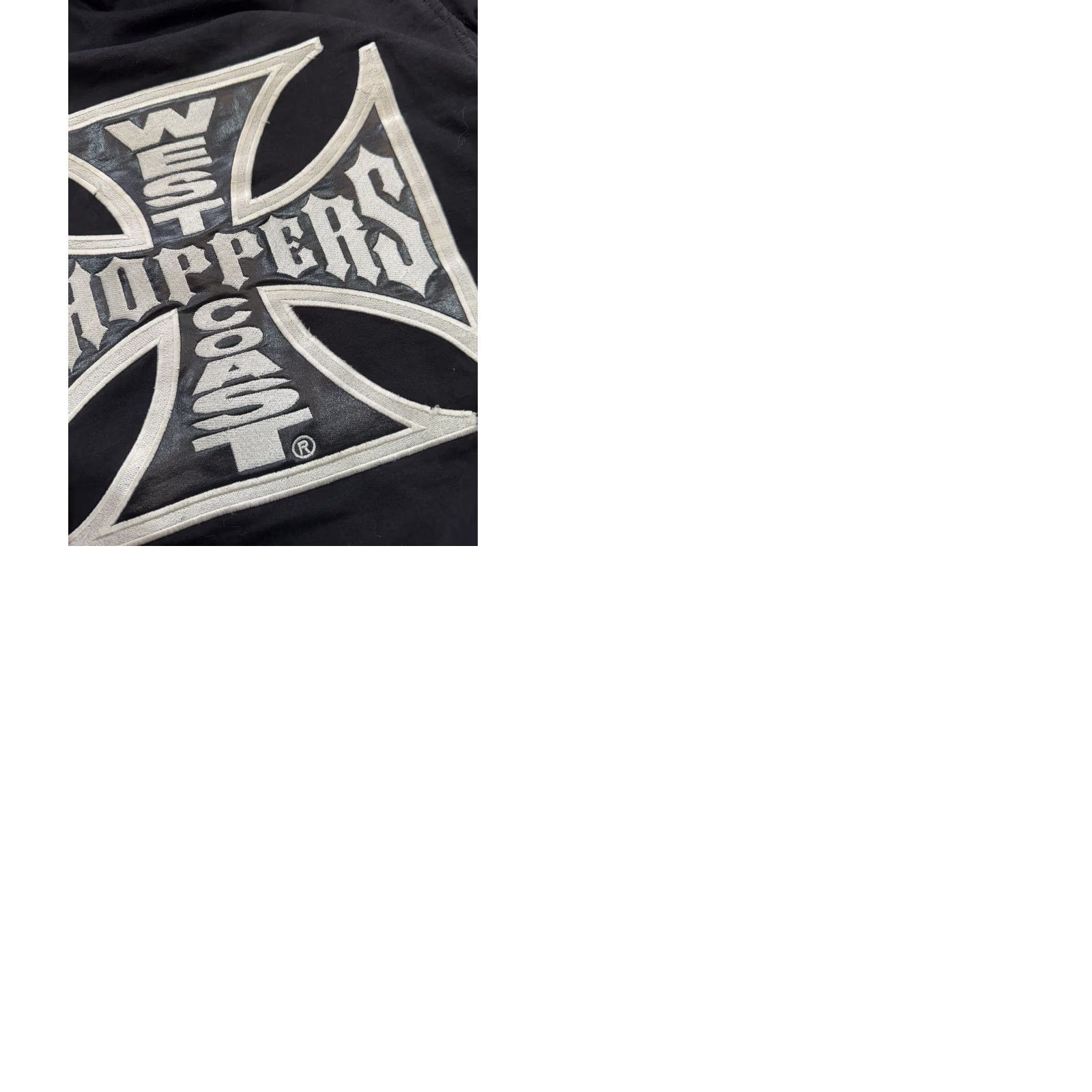 West Coast Choppers West Coast Choppers Zip Black Hoodie Iron Cross Logo Full Zip 3XL Mens Hoodie Long Sleeve Size US XXL / EU 58 / 5 - 12 Thumbnail