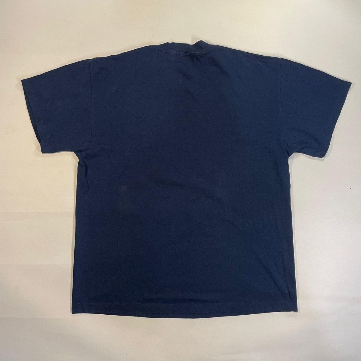 NFL Chicago Bears 90s NFL single stitch navy blue t-shirt tee Size US XL / EU 56 / 4 - 2 Thumbnail