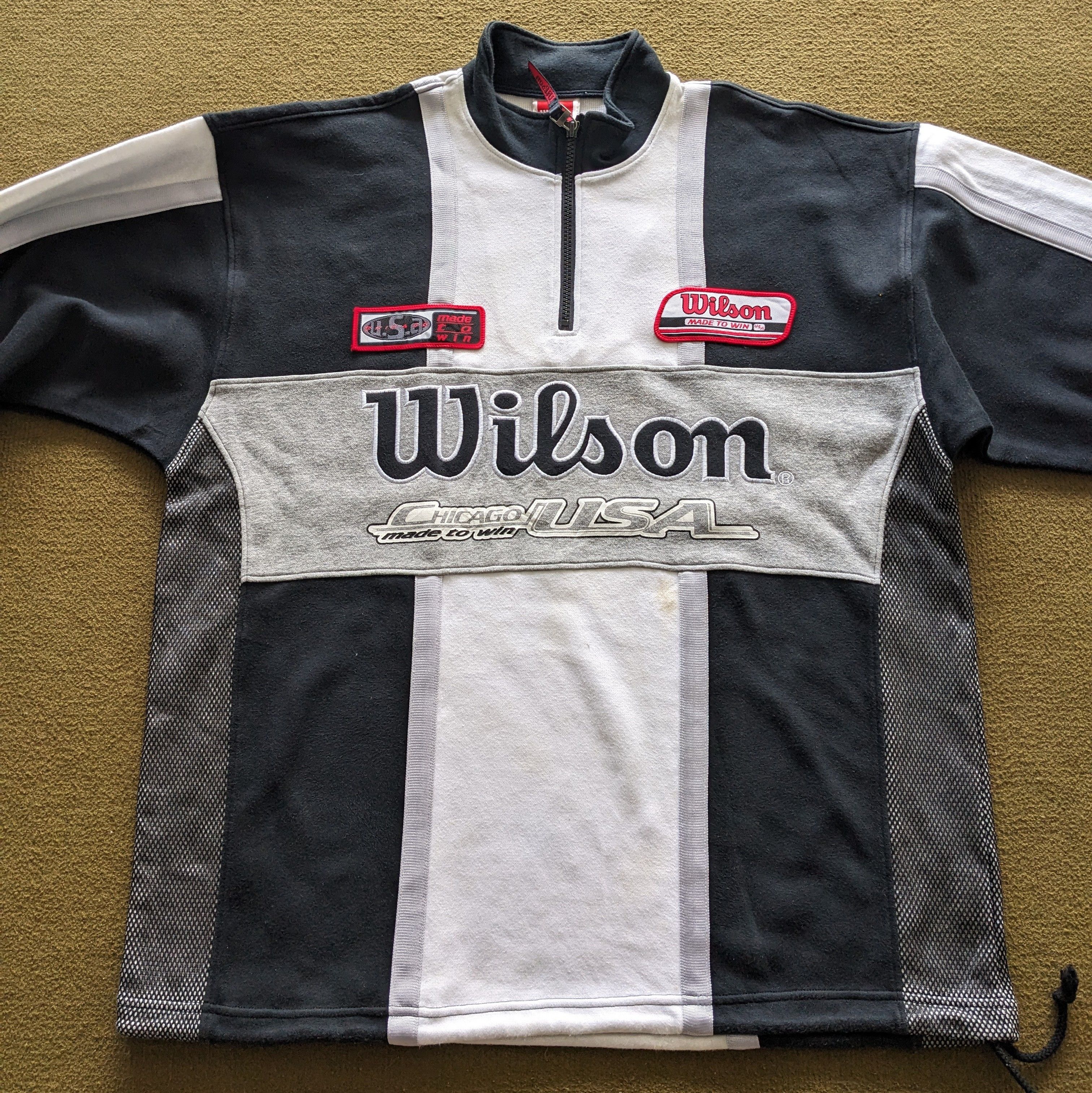Vintage Vintage WILSON CHICAGO USA Sportswear style Sweatshirt Size US L / EU 52-54 / 3 - 2 Thumbnail