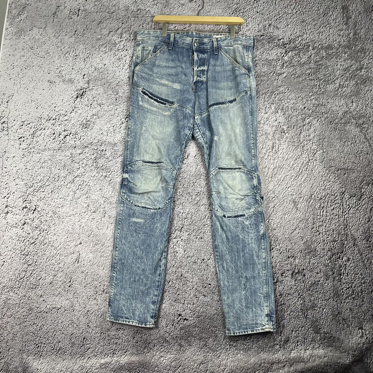 G-Star × Vintage G-Star Raw 5620 3d tappered reworked patchwork denim Jeans Size US 34 / EU 50 - 1 Thumbnail
