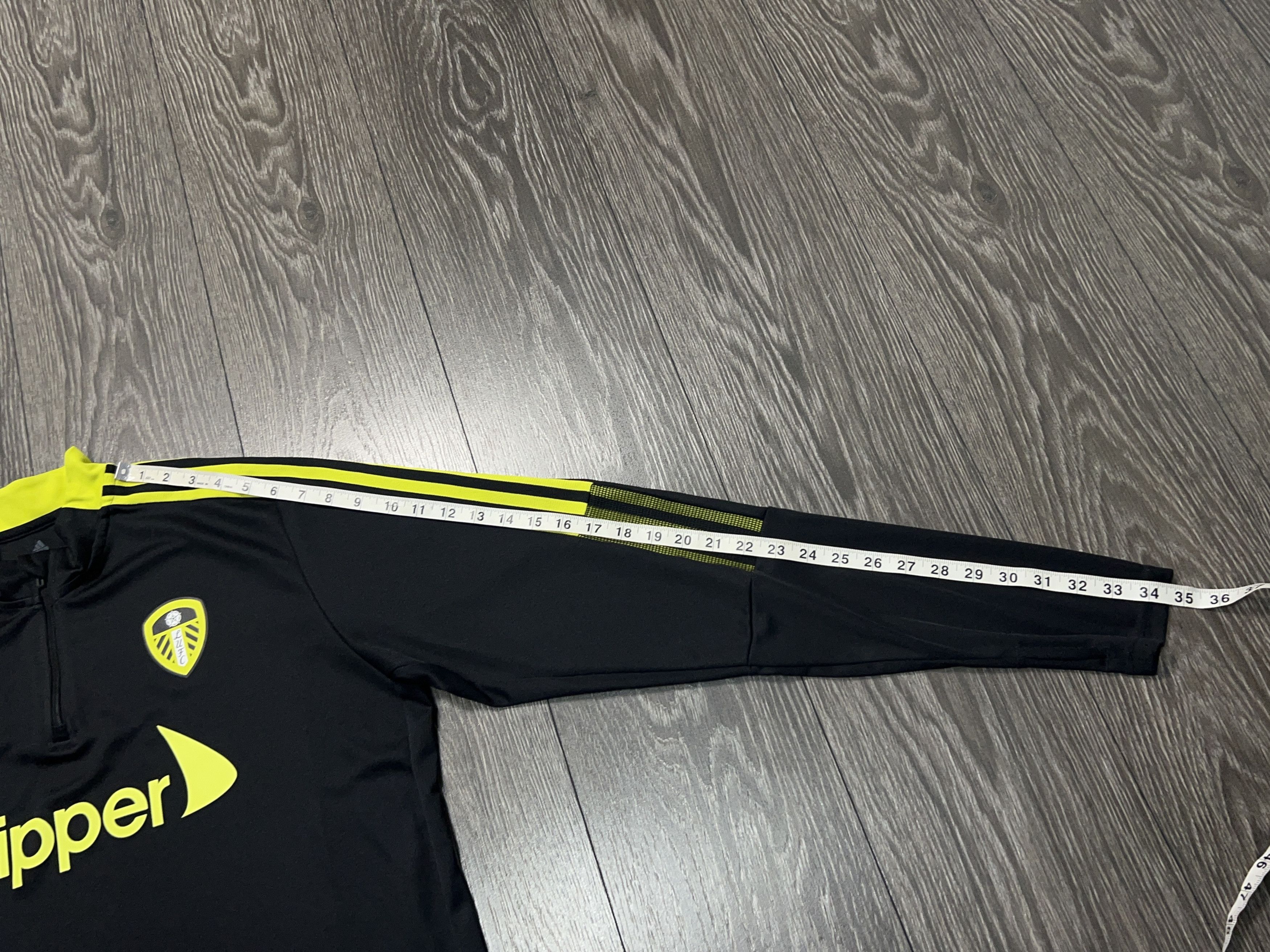 Adidas Leeds United 2021 Soccer Football Training Track Top Jacket Size US XL / EU 56 / 4 - 11 Thumbnail