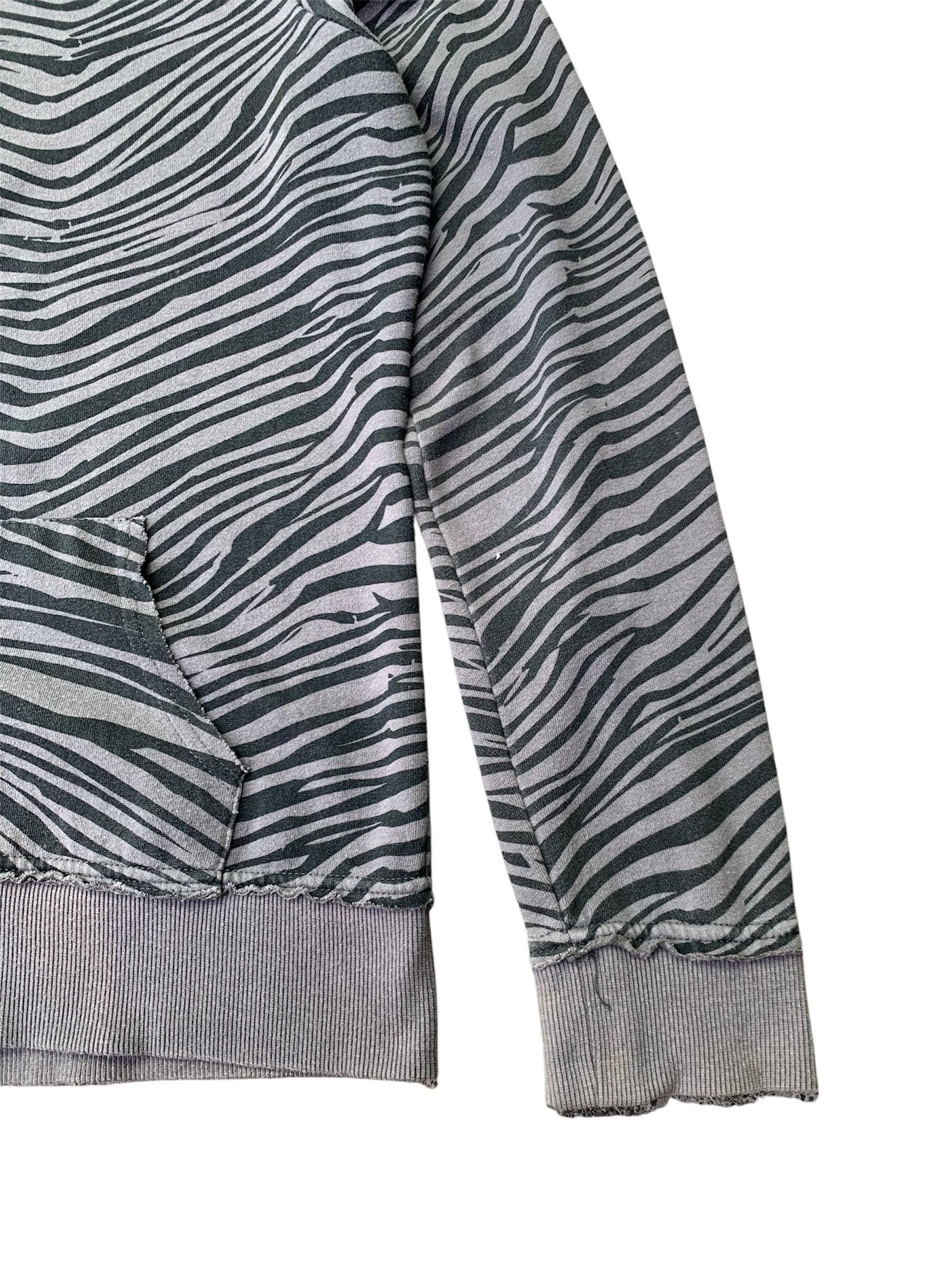Billabong Very Rare Vtg Billabong Zebra Hoodie Jacket Size US M / EU 48-50 / 2 - 9 Thumbnail