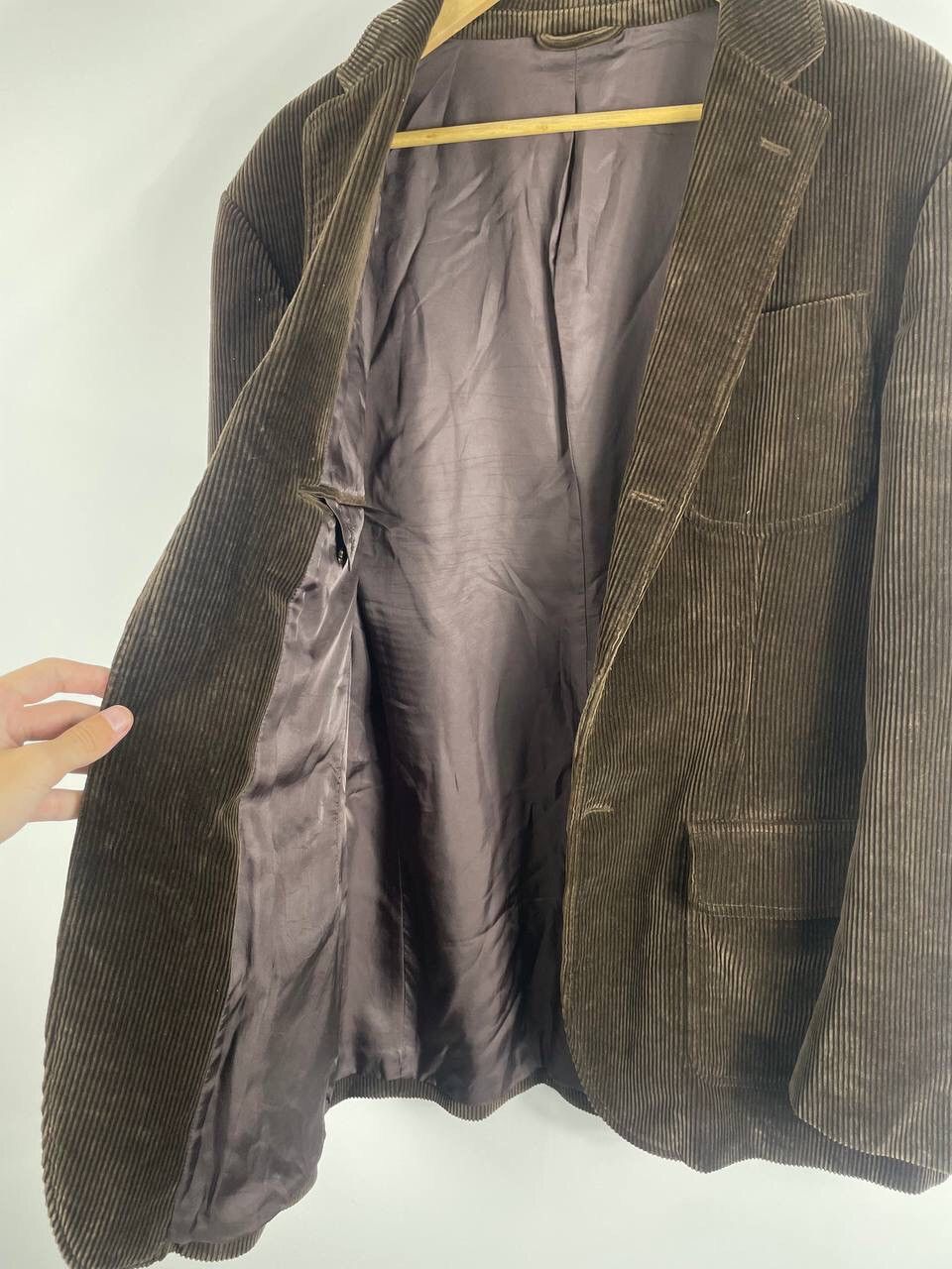 Polo Ralph Lauren × Ralph Lauren × Vintage Vintage 90s Polo Ralph Lauren Corduroy Velvet Blazer Jacket Size 46R - 4 Thumbnail