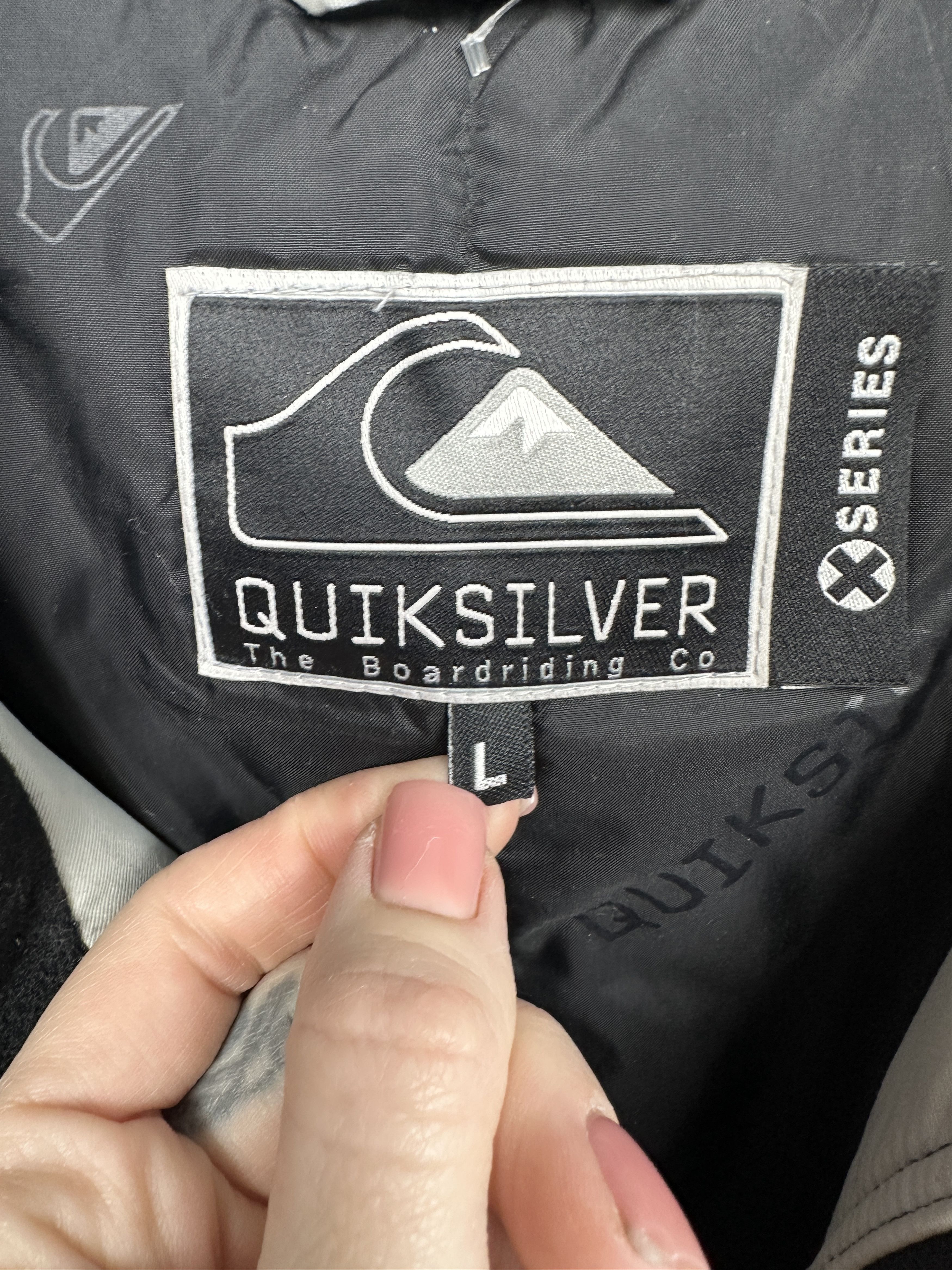 Quiksilver NEW Quiksilver 90s Vintage Mens Ski Jacket Snowboard Size US L / EU 52-54 / 3 - 4 Thumbnail