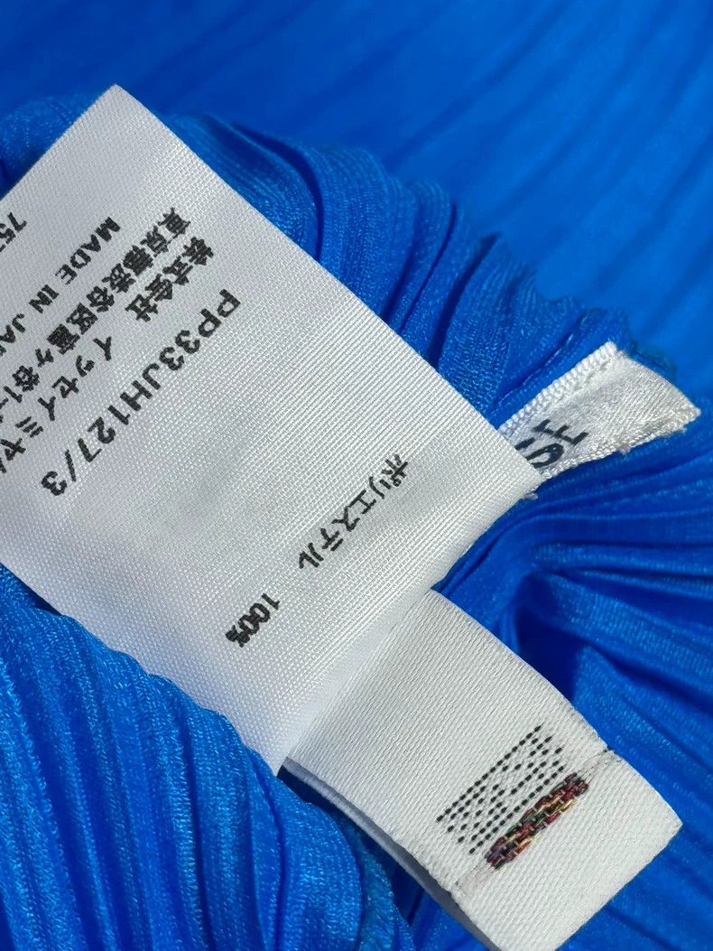 Issey Miyake Issey Miyake siz:3 Bright blue pleated dress Size S / US 4 / IT 40 - 4 Thumbnail
