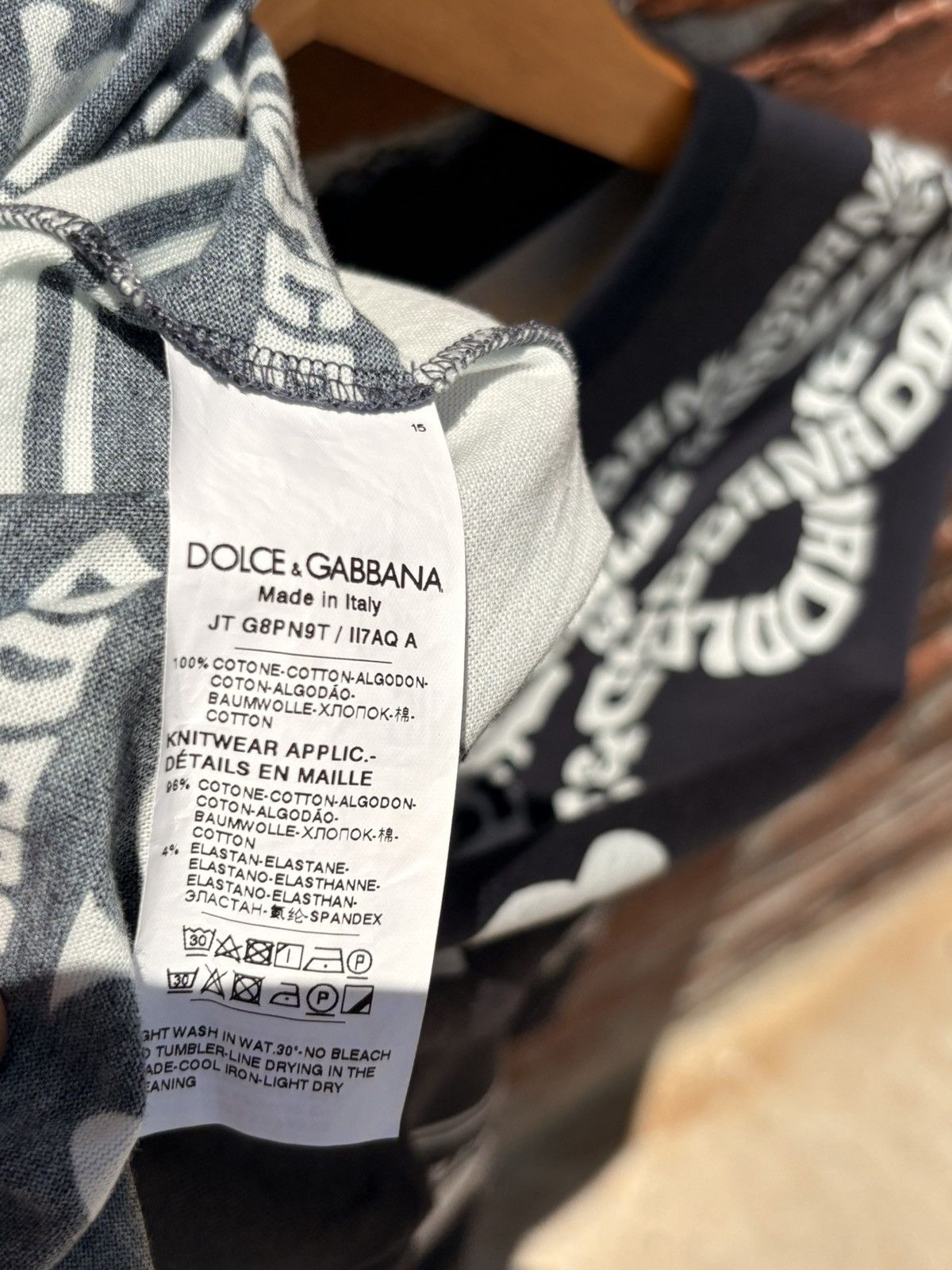 Dolce & Gabbana Dolce & Gabbana T shirt Size US L / EU 52-54 / 3 - 6 Thumbnail