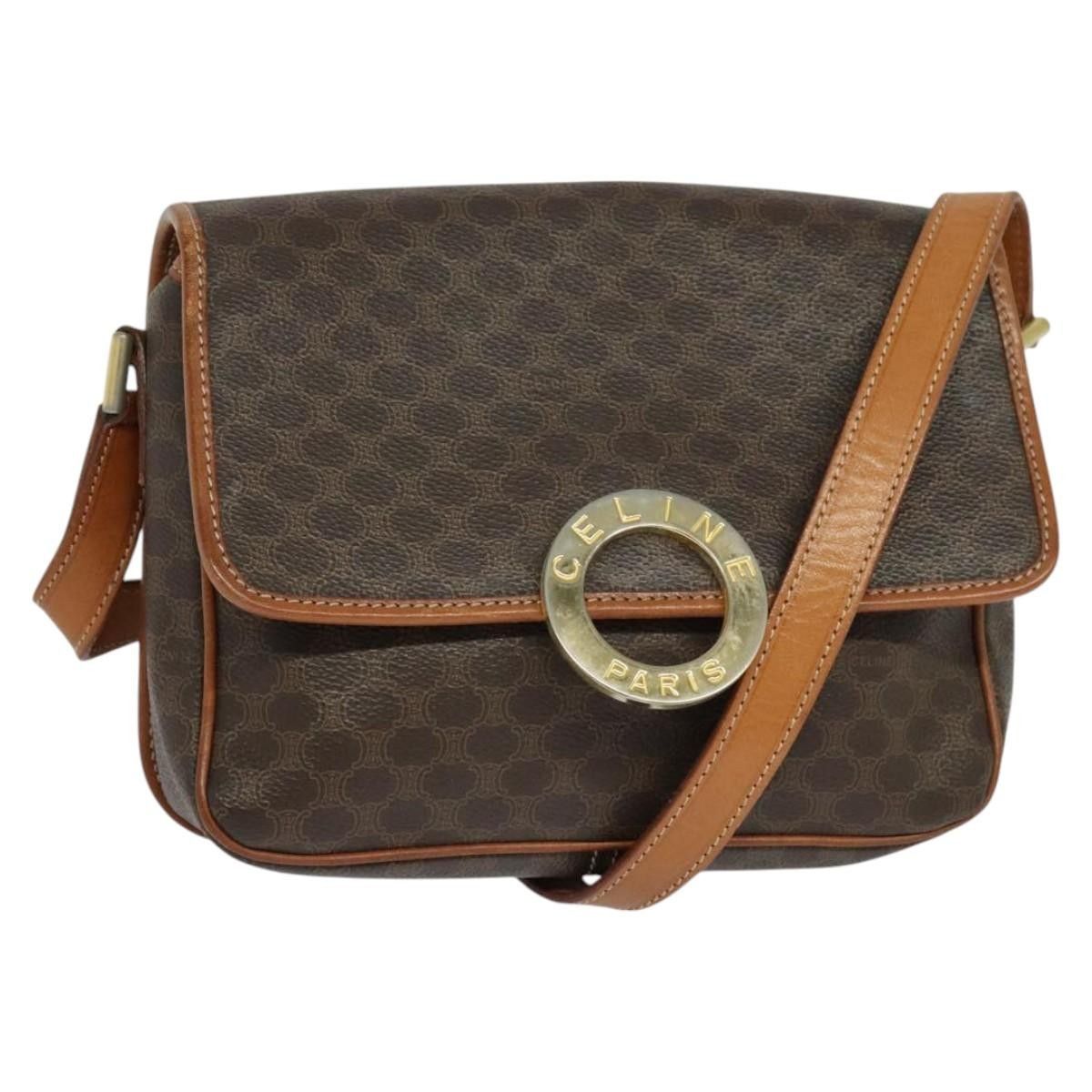 Celine Celine Macadam Shoulder Bag PVC Leather Size ONE SIZE - 1 Thumbnail