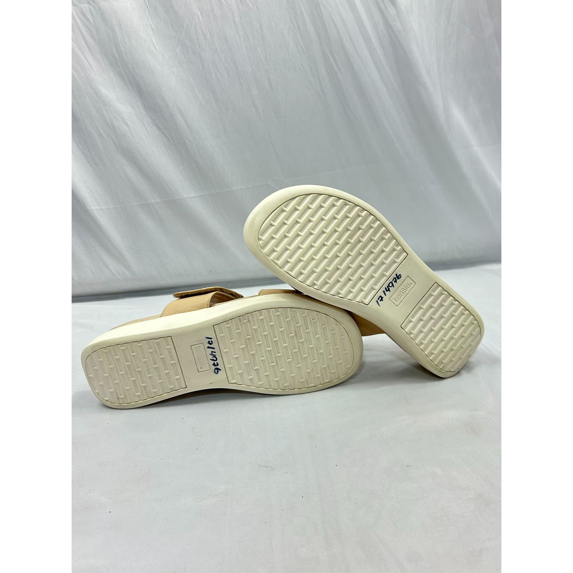 Other Kensie Jipsy Sandals Women 8.5 Tan Platform Slide Comfort Ca Size US 8.5 / IT 38.5 - 6 Thumbnail