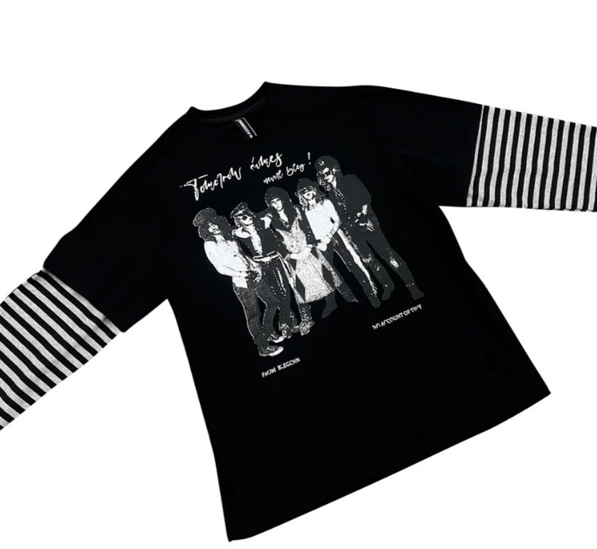 Japanese Brand Hip Hop Streetwear Cotton Tops Tees Size US S / EU 44-46 / 1 - 3 Thumbnail