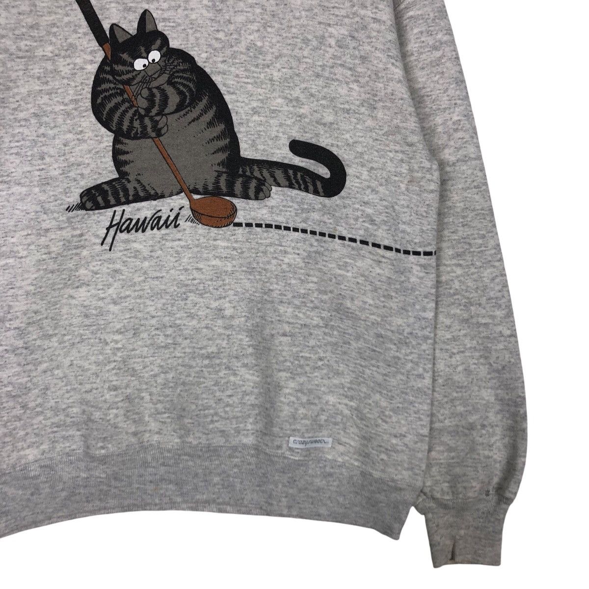 Vintage Vintage Crazy Shirt Hawaiian Cat Lover Rare 90s Size US M / EU 48-50 / 2 - 4 Thumbnail