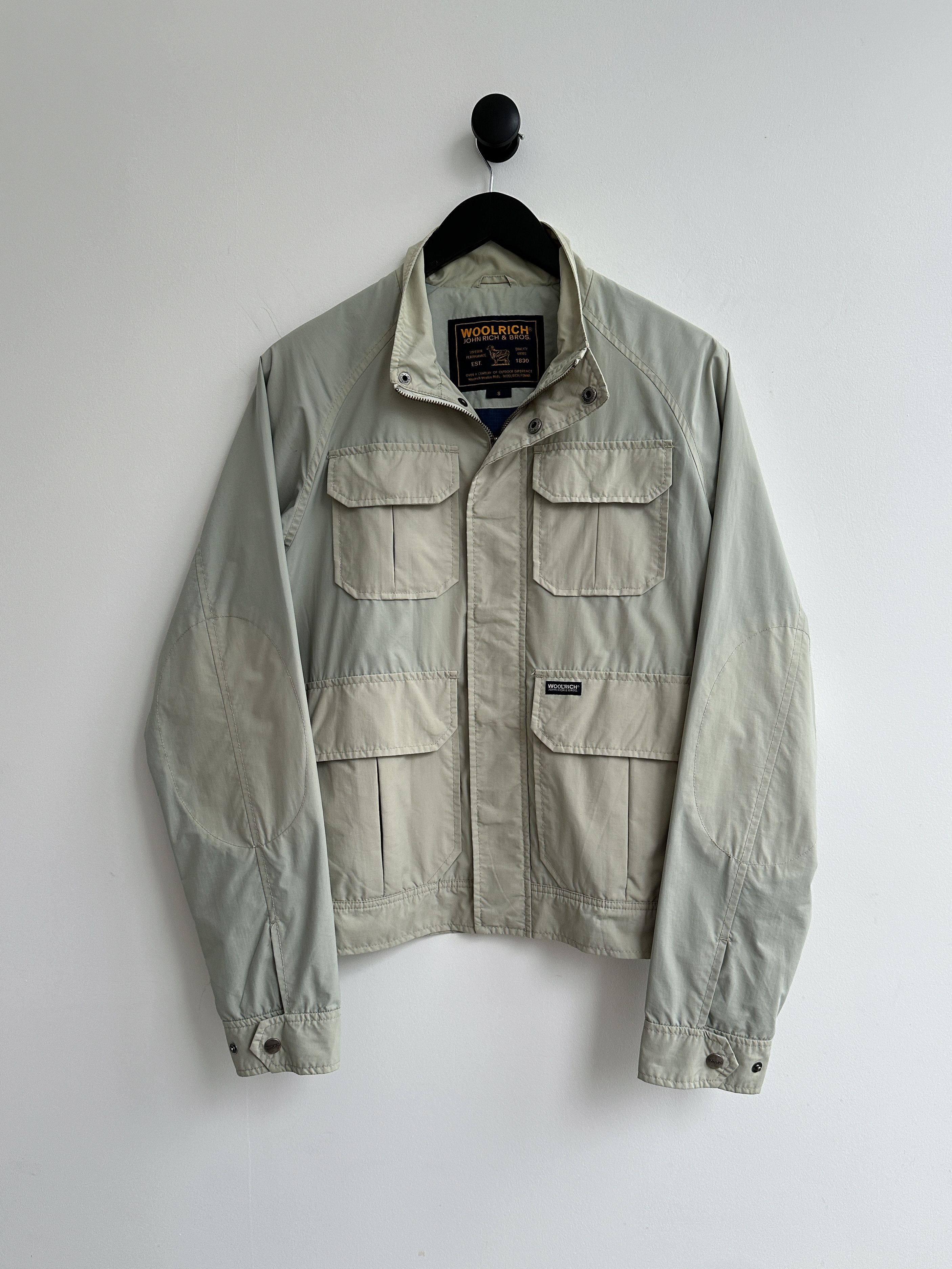 image of Woolrich John Rich Bros Woolrich John Rich & Bros Light Jacket in Beige, Men's (Size Small)