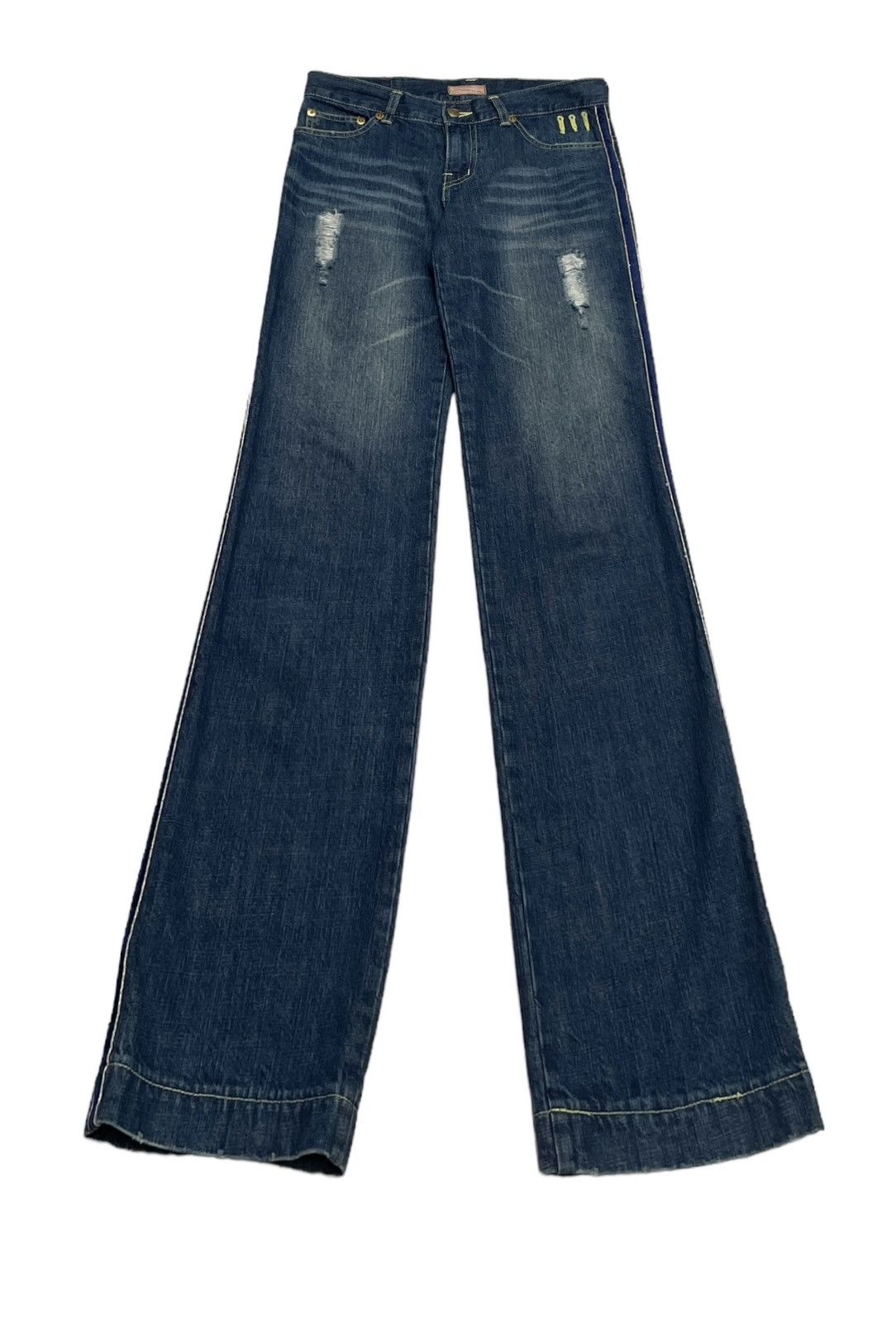 Rare Design Vintage Japanese Brand MB Cachette Jeans 2000s