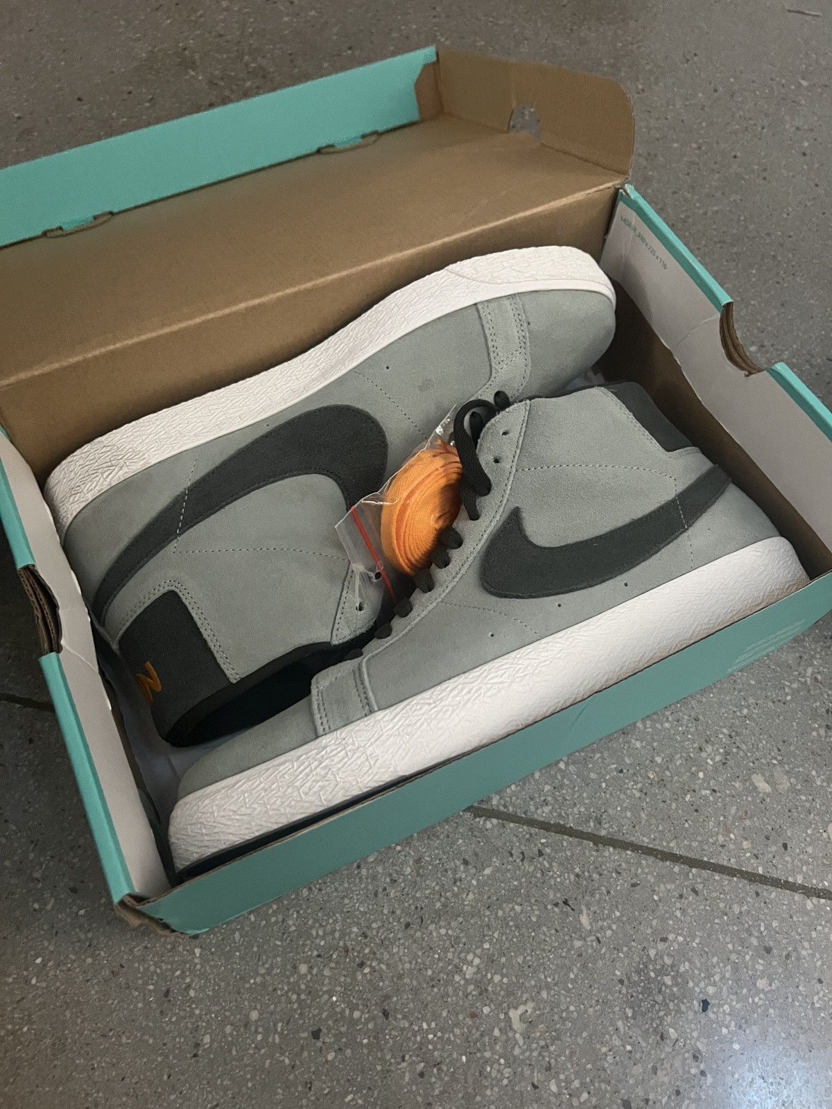 Nike × Nike SB Nike SB Zoom Blazer Mid – Jade / Sequoia – Size 12 Size US 12 / EU 45 - 1 Thumbnail