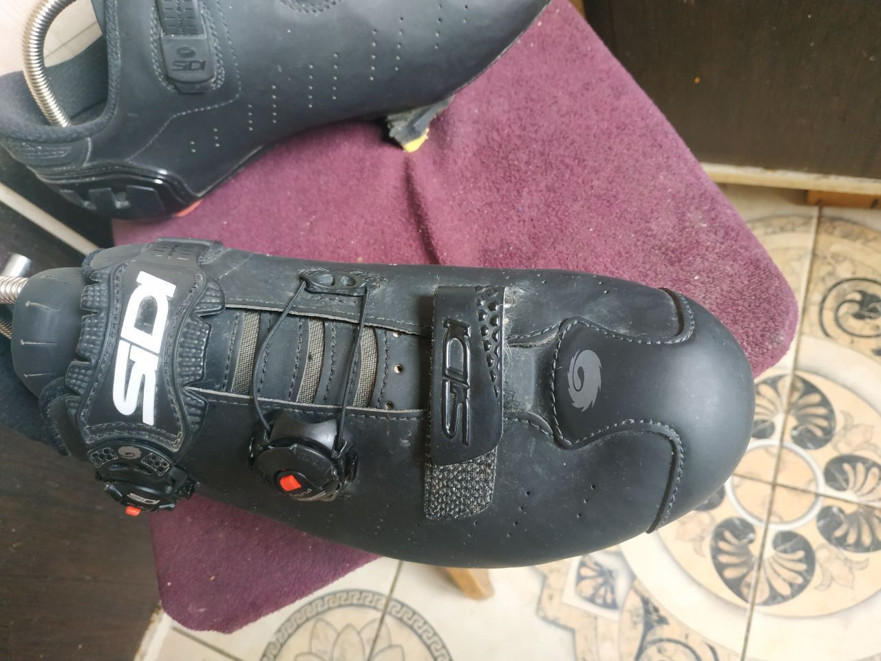 Sidi Sidi Shot Carbon Cycling Shoes Black Size 46 Fits 44/27.5cm Size US 11 / EU 44 - 16 Thumbnail