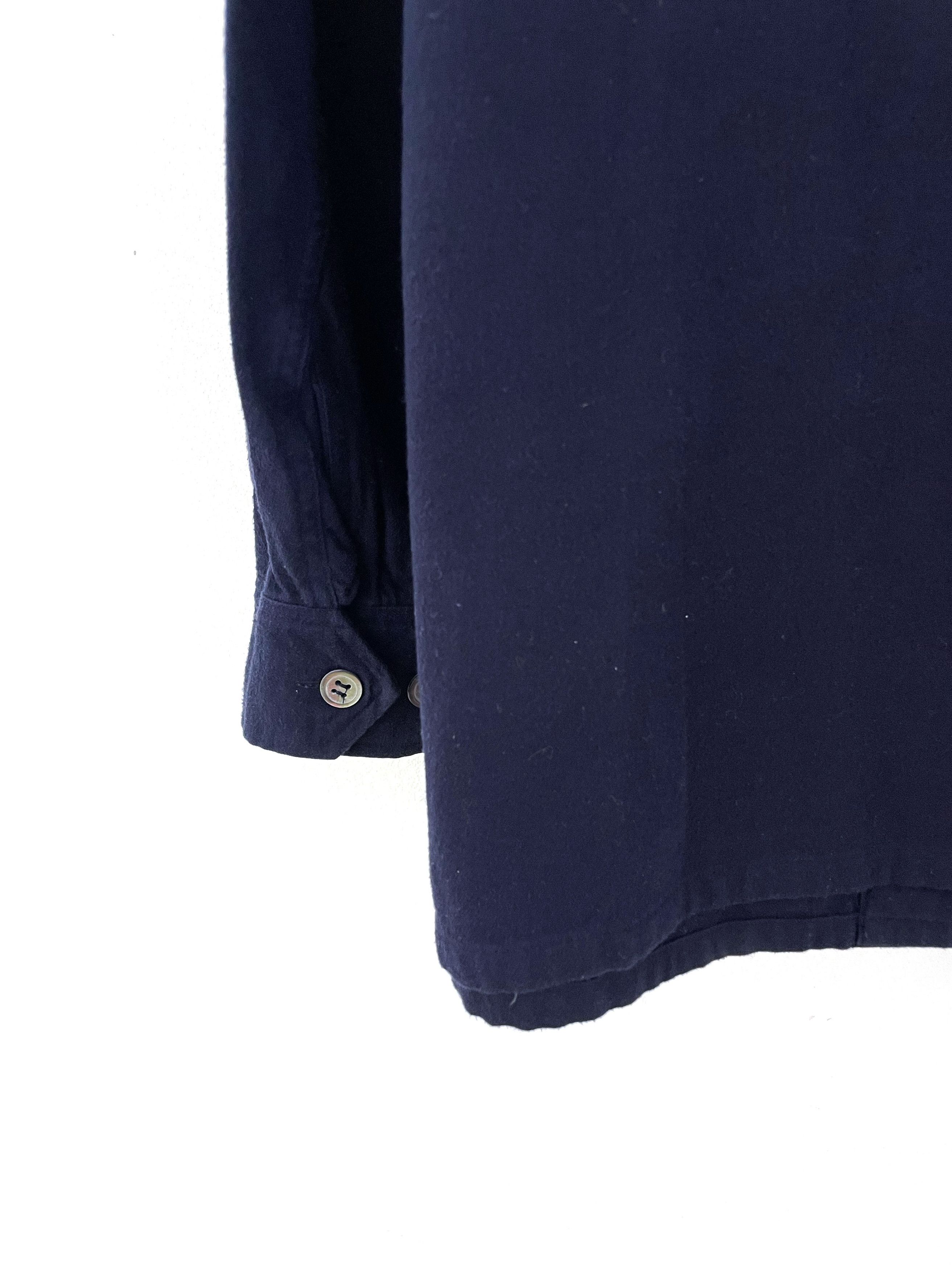 Yohji Yamamoto Brushed Cotton Cargo Zip Shirt Size US L / EU 52-54 / 3 - 13 Thumbnail