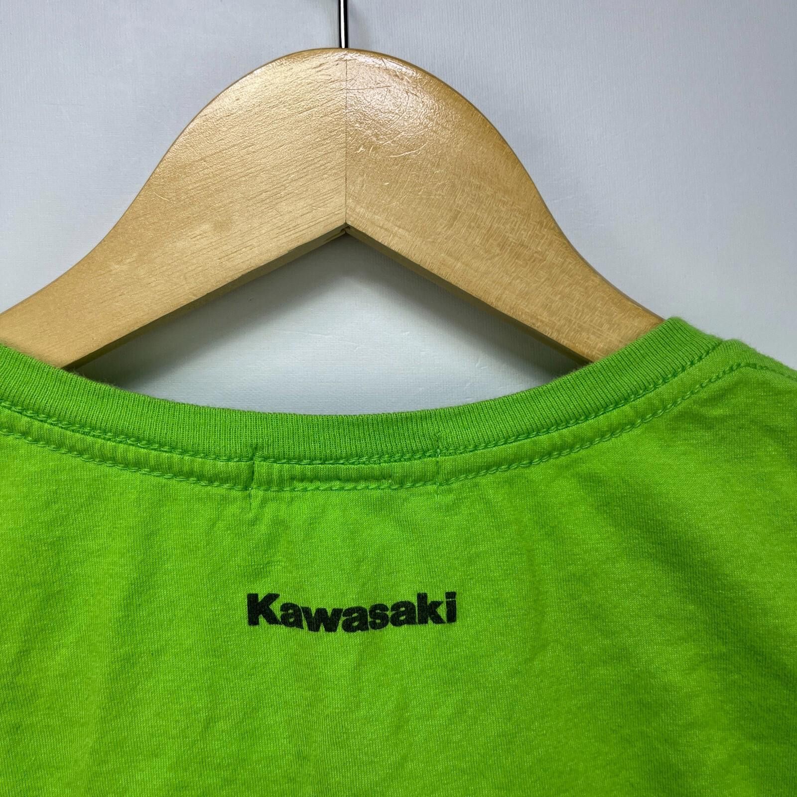 Other Vintage Kawasaki Y2K Motorsports T-Shirt Women’s XL Racing Size XL / US 12-14 / IT 48-50 - 6 Thumbnail