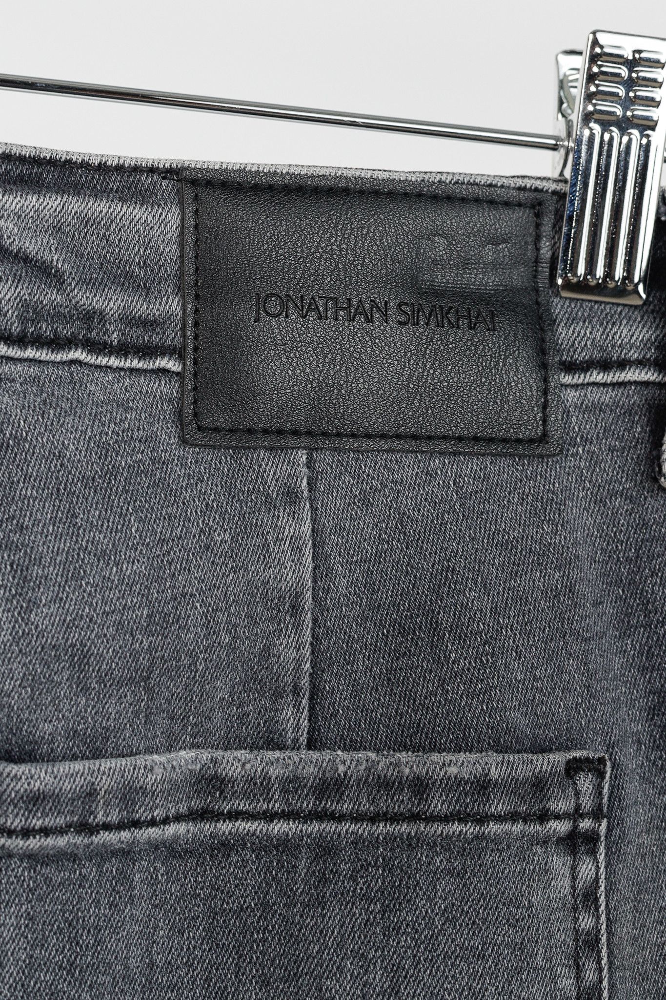 Jonathan Simkhai Jonathan Simkhai Wiley Medium Pebble Denim Joggers Size 28" / US 6 / IT 42 - 7 Thumbnail