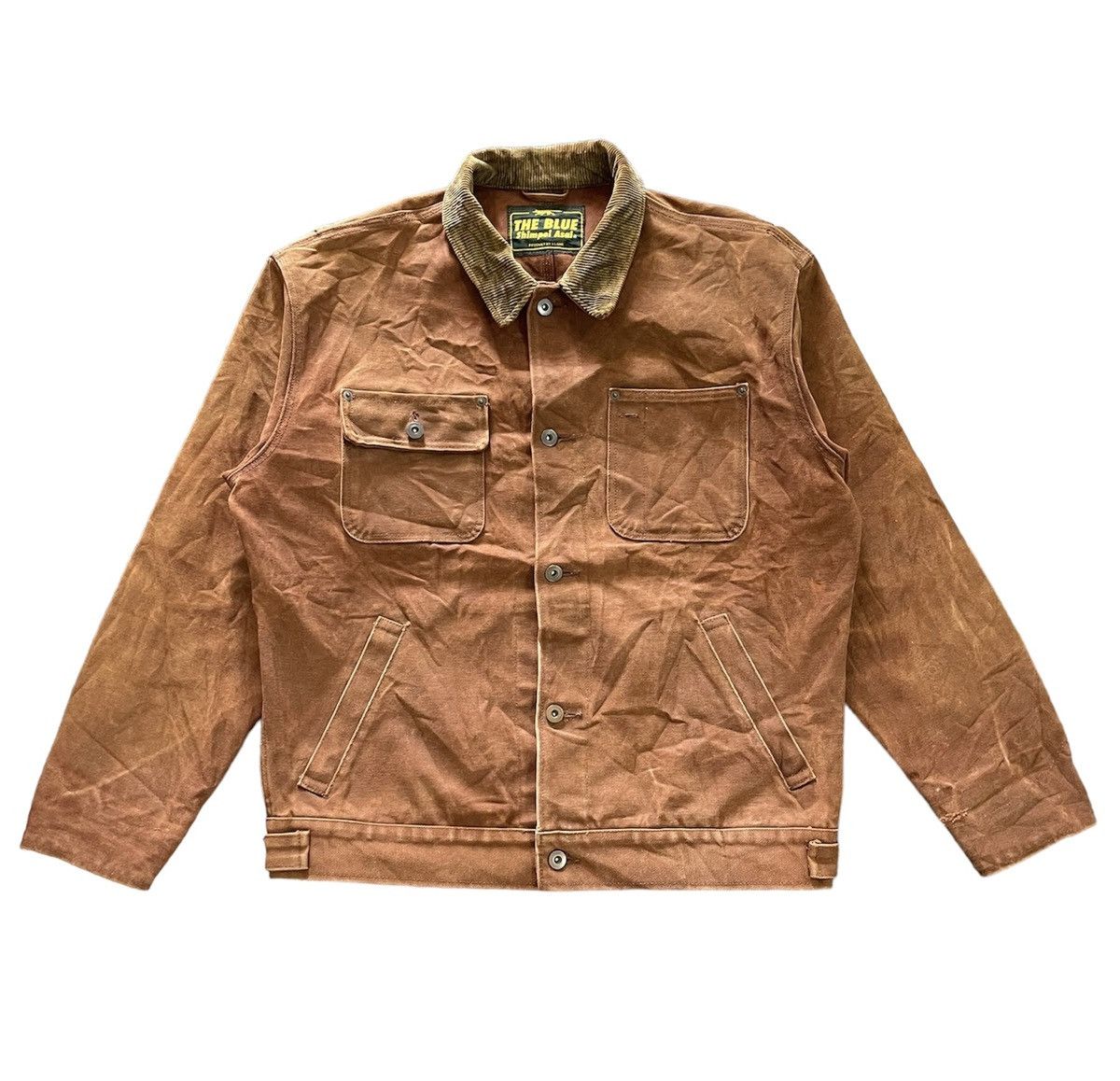Japanese Brand Vintage The Blue Persimmon Tannin Jacket Size US L / EU 52-54 / 3 - 1 Thumbnail