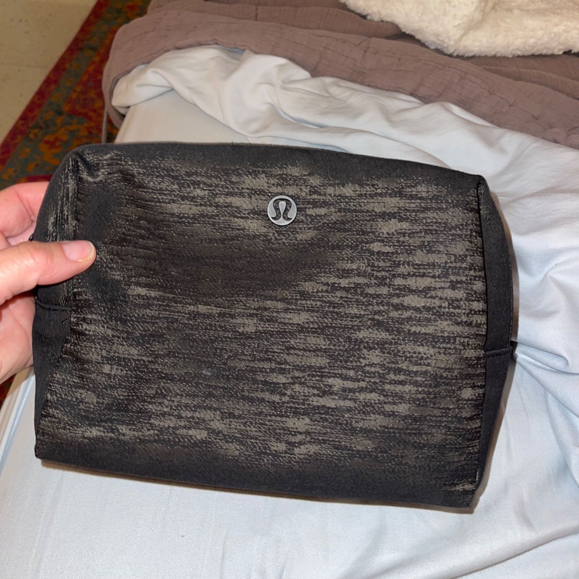 Lululemon Lululemon Womens Pouch Bag Charcoal Size ONE SIZE - 1 Thumbnail