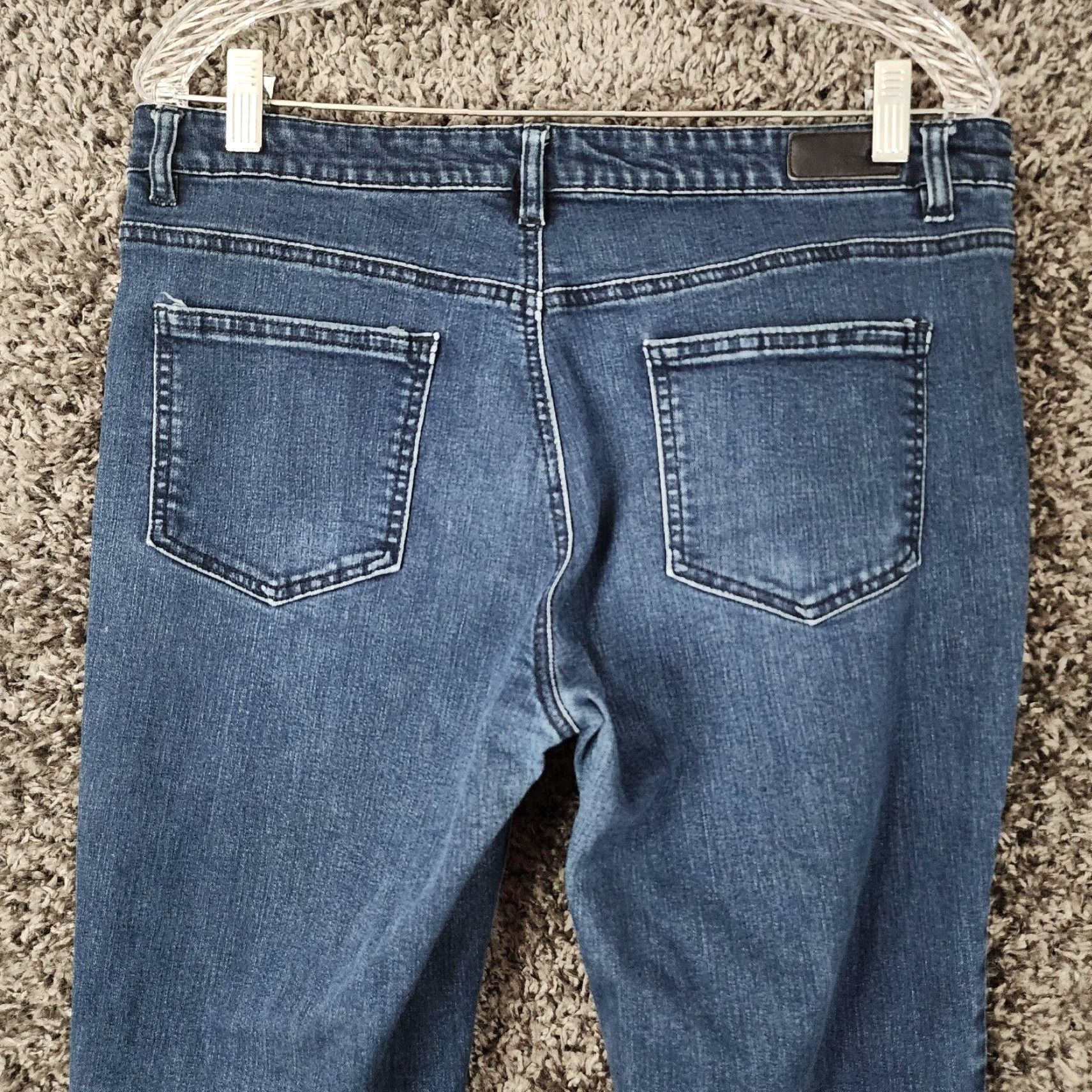 Buffalo David Bitton BUFFALO JEANS Skinny Blue Jeans Size 12 Regular Womens Size 34" / US 12 / IT 48 - 7 Thumbnail