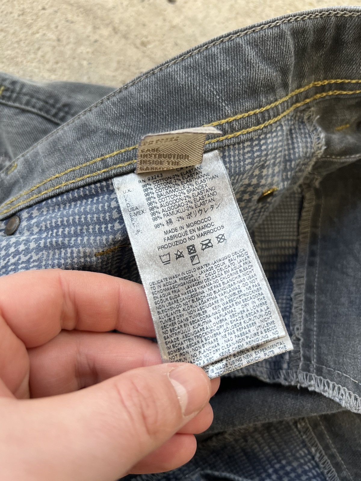 Diesel Diesel Braddom Stretch Jeans Size US 34 / EU 50 - 7 Thumbnail