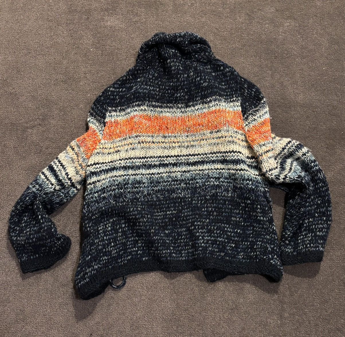 45rpm Wool Cotton Alpaca Gradient Cardigan Size US S / EU 44-46 / 1 - 3 Thumbnail