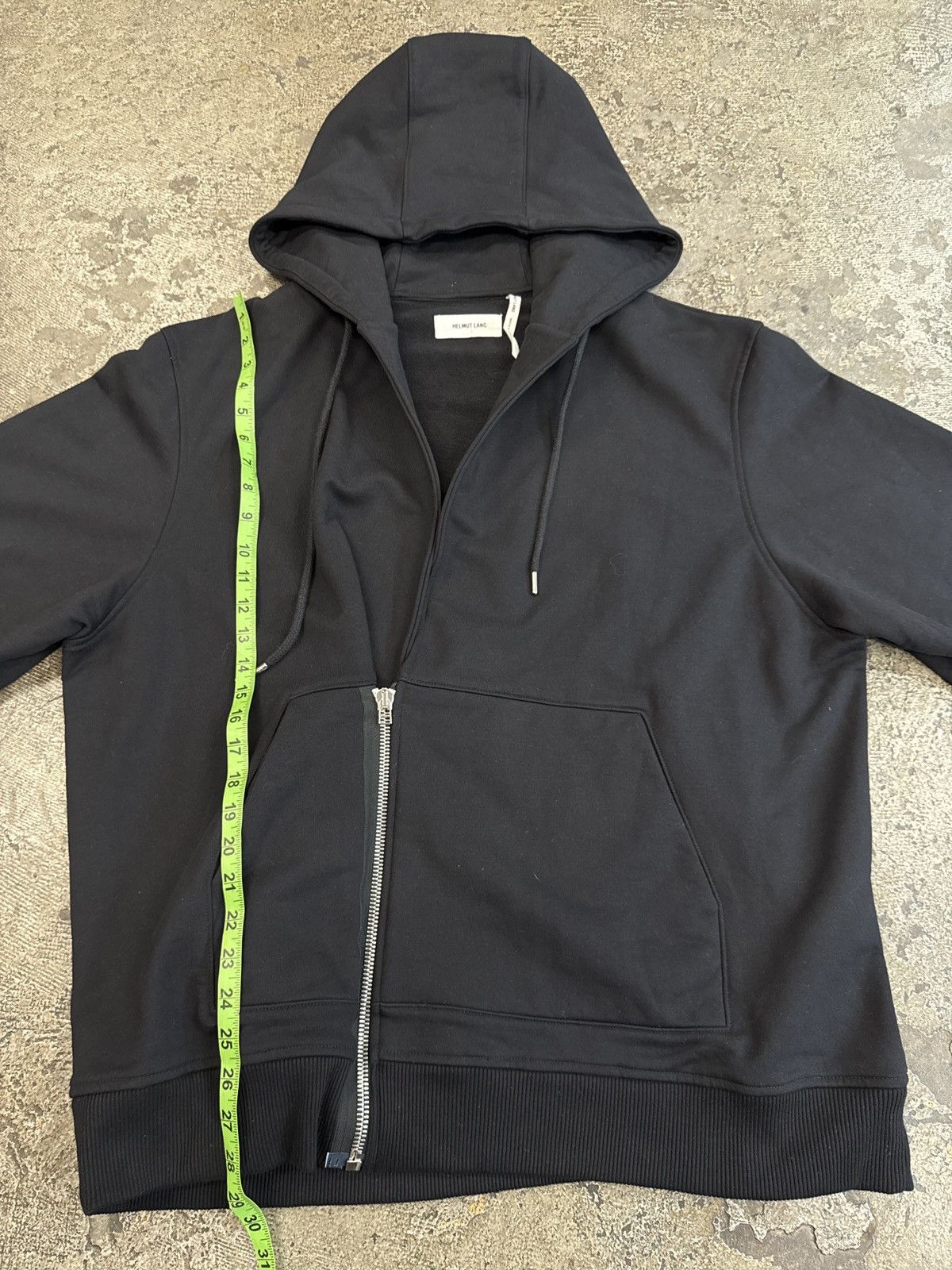 Helmut Lang Helmut Lang Overlap Zip Hoodie Size US XL / EU 56 / 4 - 7 Thumbnail