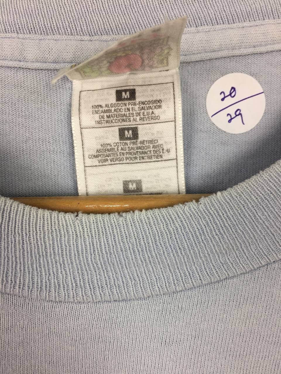 Vintage Vtg FOTL Heavy Cotton Plain Blank Essential Tee Size US M / EU 48-50 / 2 - 5 Thumbnail