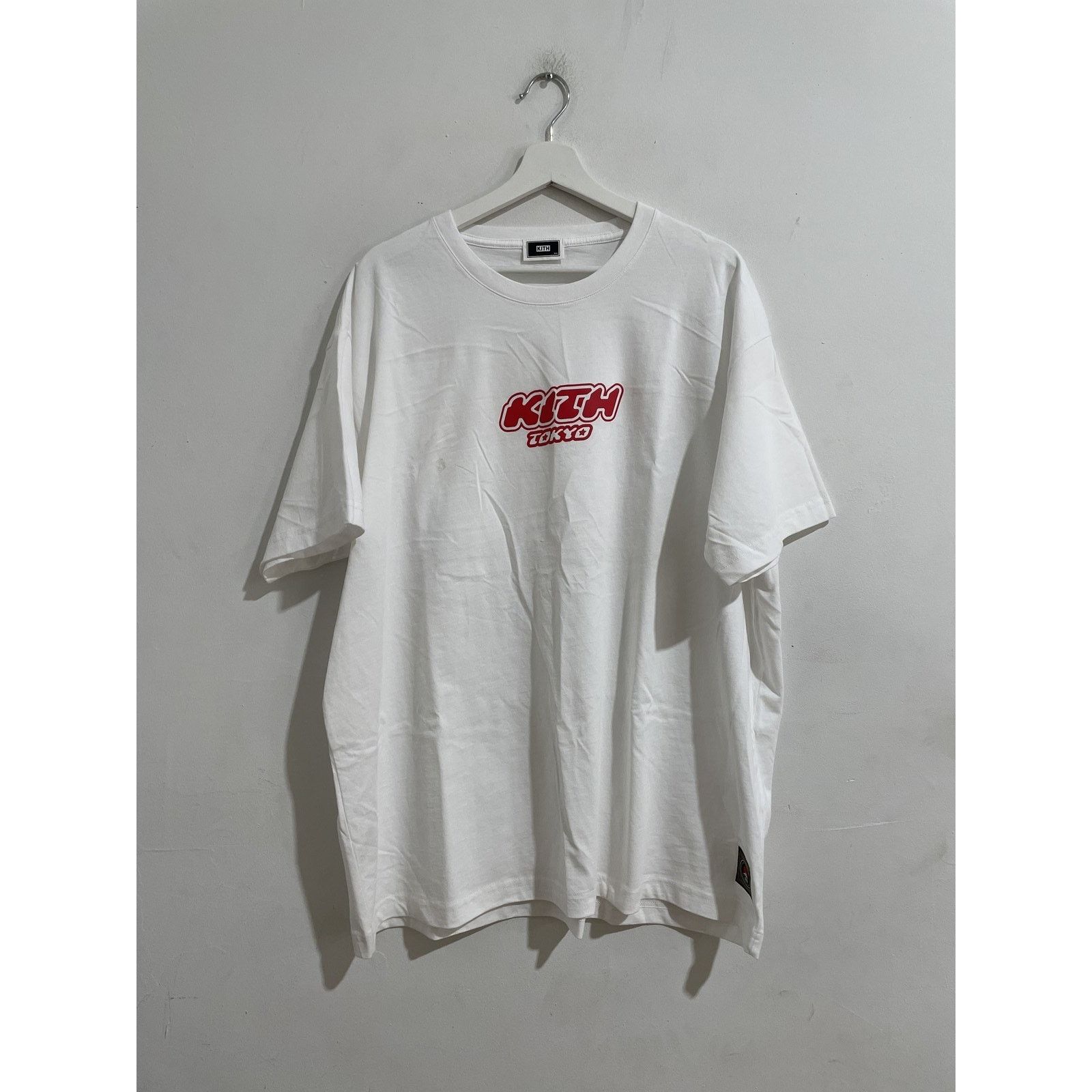 DC Comics × Kith Kith Superman Booth Vintage Tee White Size XXL